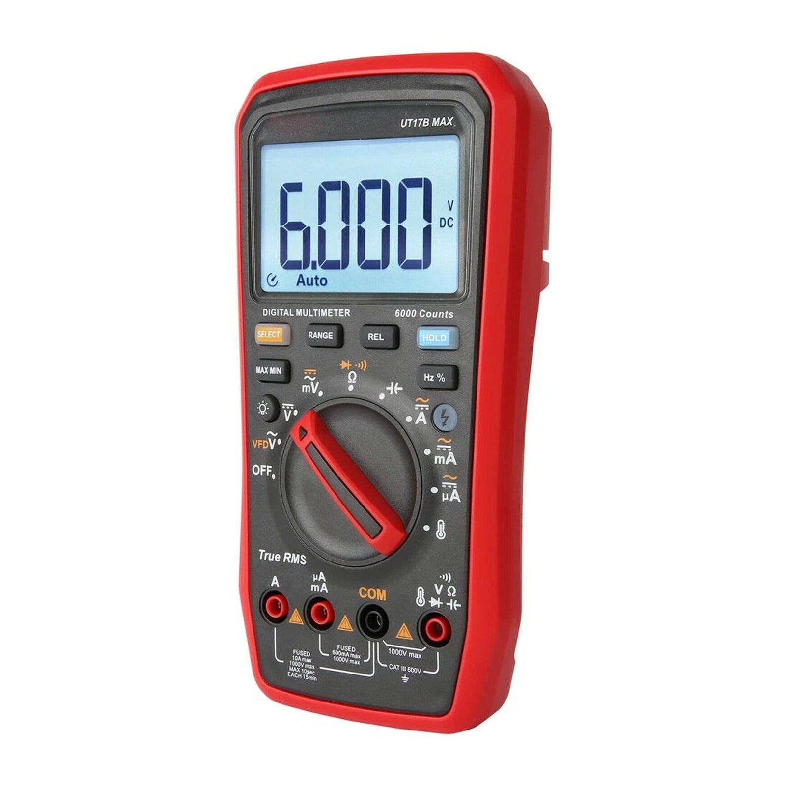 UT17B MAX Digital Multimeter DC/AC Function SwitchingC/V/I/R Measurement?