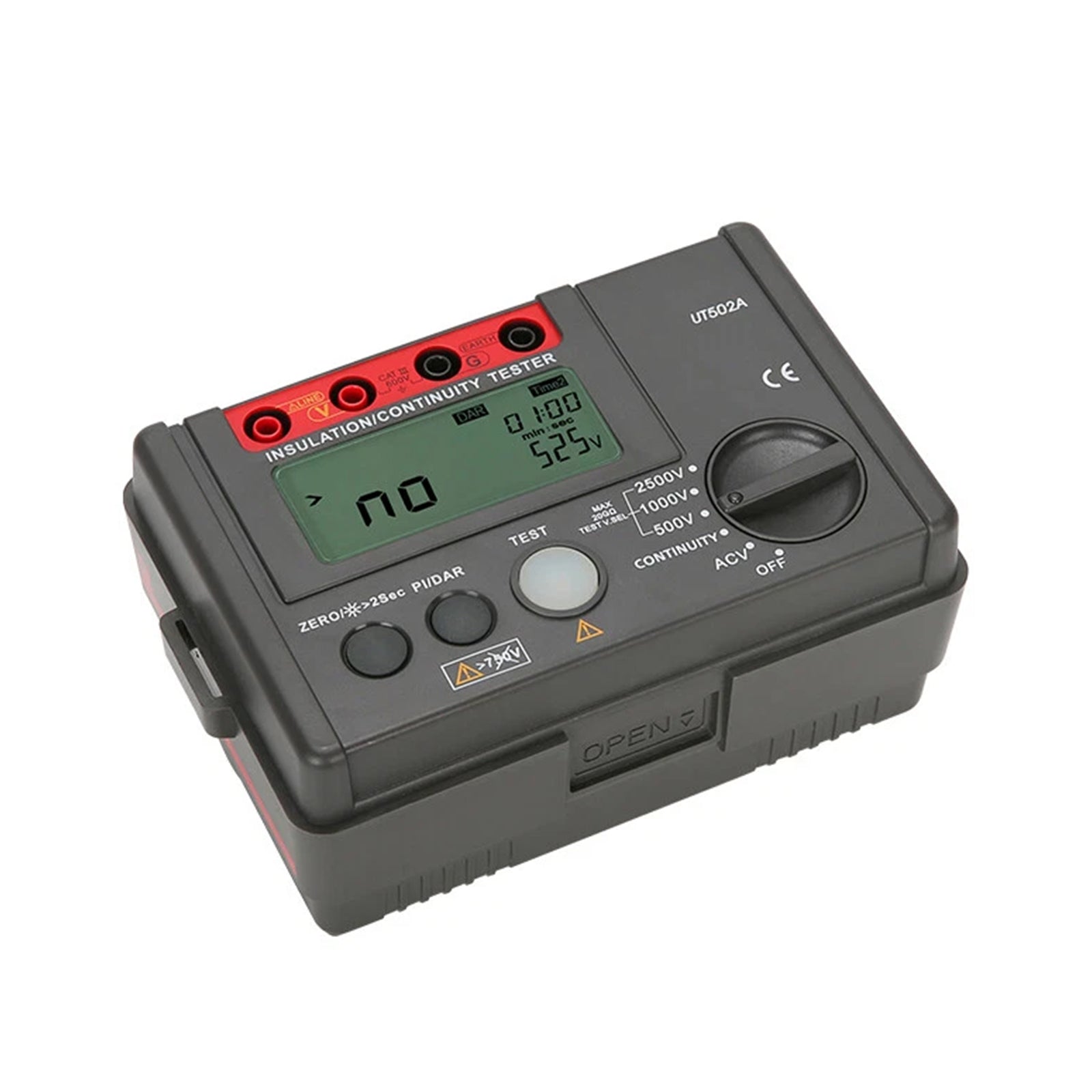 UT502A 2500V Insulation Resistance Meter Ground Tester Megohmmeter Volt