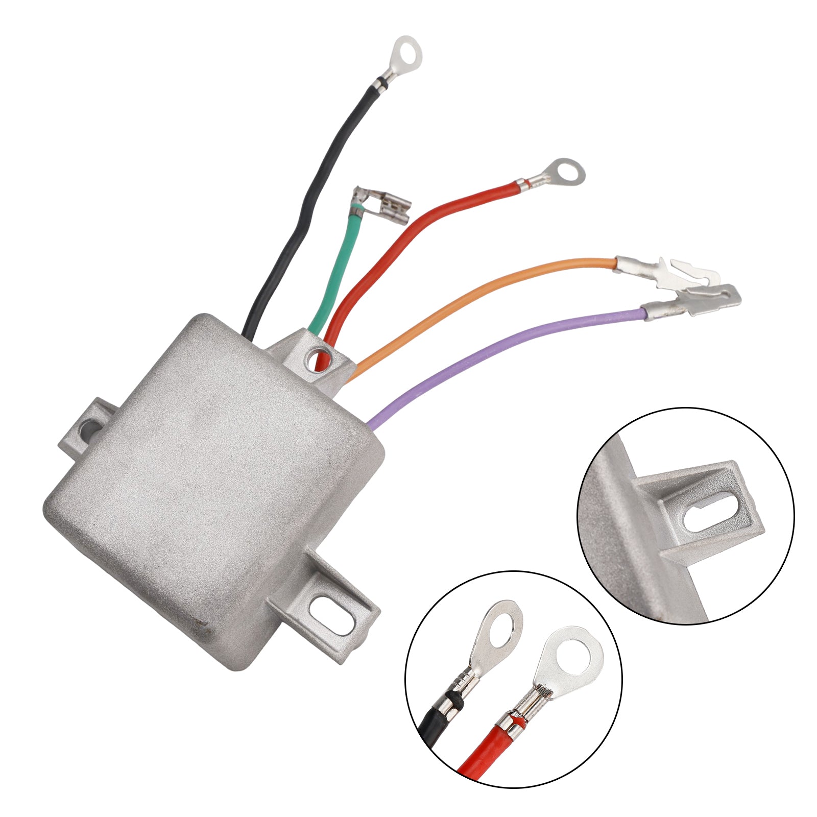 Rectifier Voltage Regulator Ar38459 For John Deere 300B 1984-1988 302A 310 410