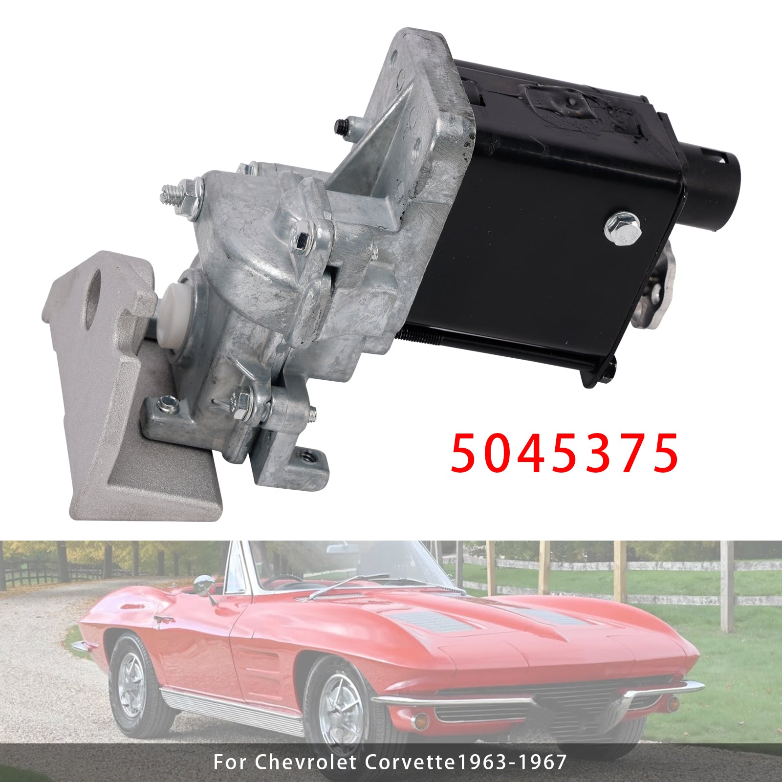 Left Headlight Motor 5045375 For Chevrolet Corvette 1963-1967