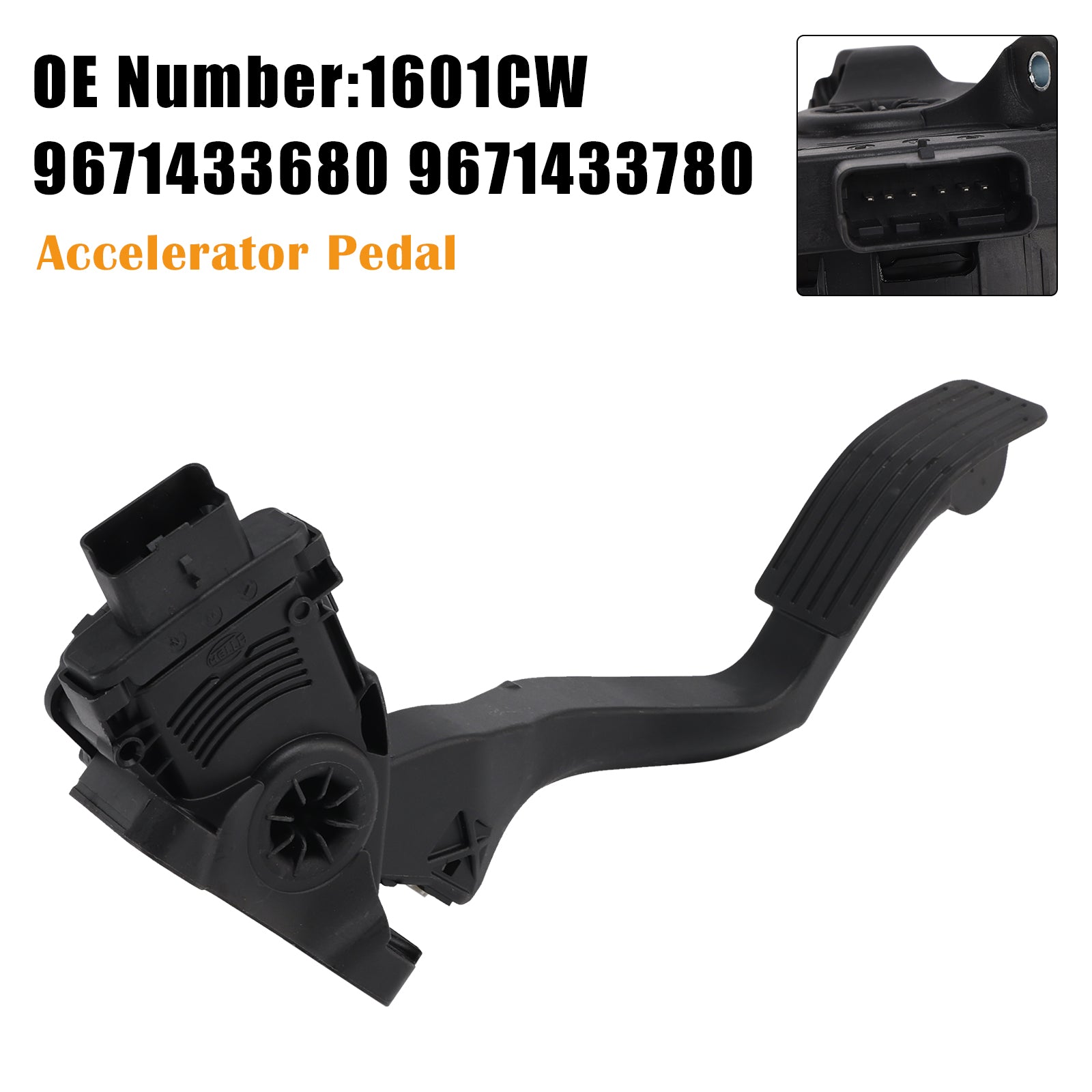 Accelerator Pedal 1601CW 9671433680 For Citro?n C2 C3 Peugeot 2008 207 208