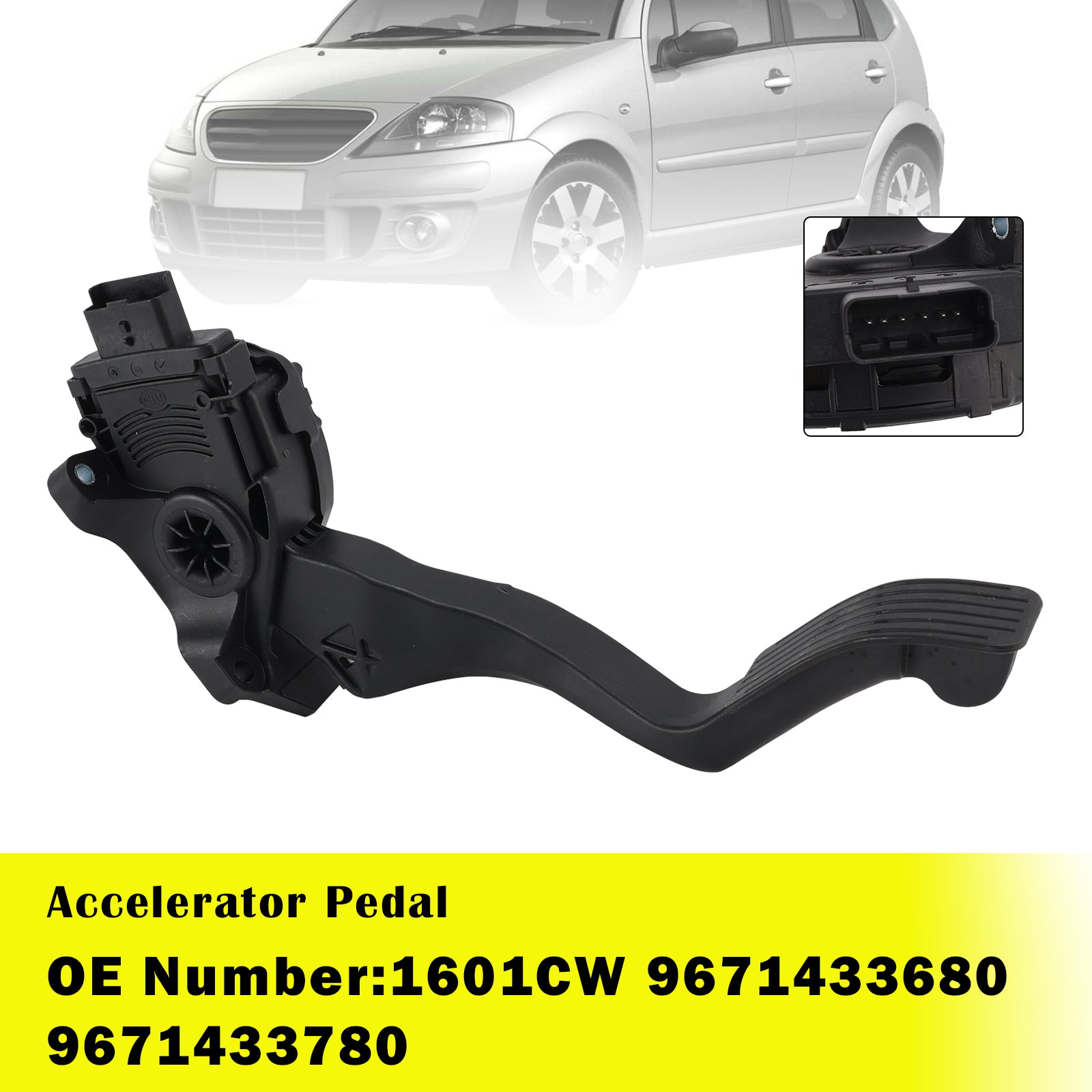 Accelerator Pedal 1601CW 9671433680 For Citro?n C2 C3 Peugeot 2008 207 208