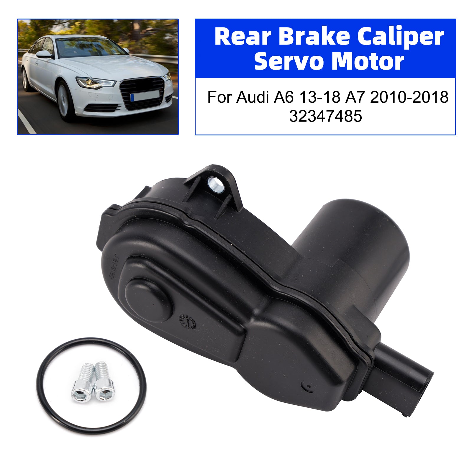 Rear Brake Caliper Servo Motor For Audi A6 13-18 A7 2010-2018 32347485