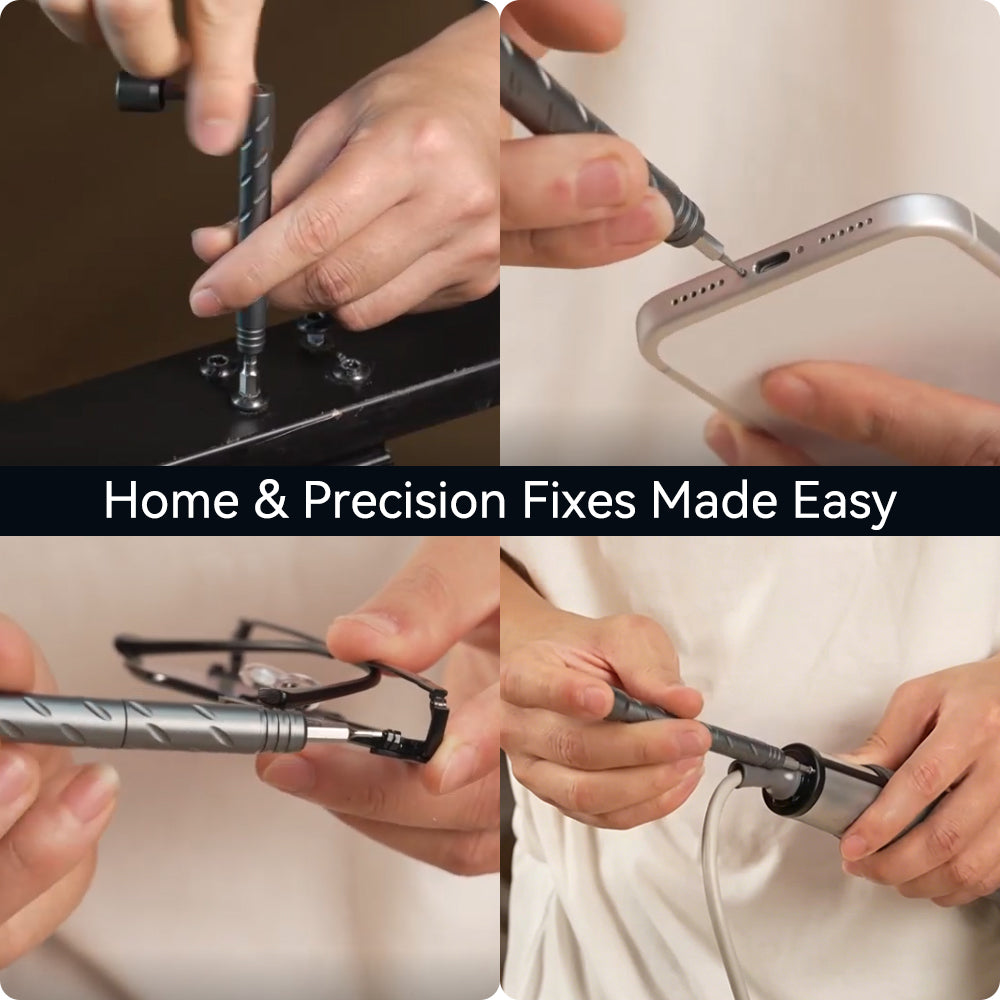 Unfold the All-in-One Home & Precision Toolkit 55 Pieces tools Screwdriver Set for iPhone