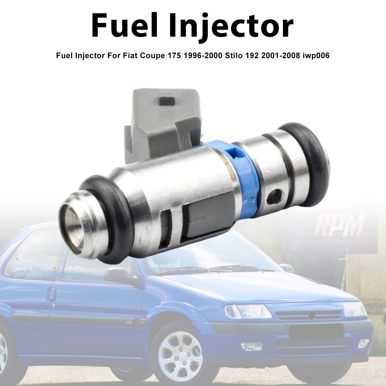 1Pcs Fuel Injector For Fiat Coupe 175 1996-2000 Stilo 192 2001-2008 iwp006