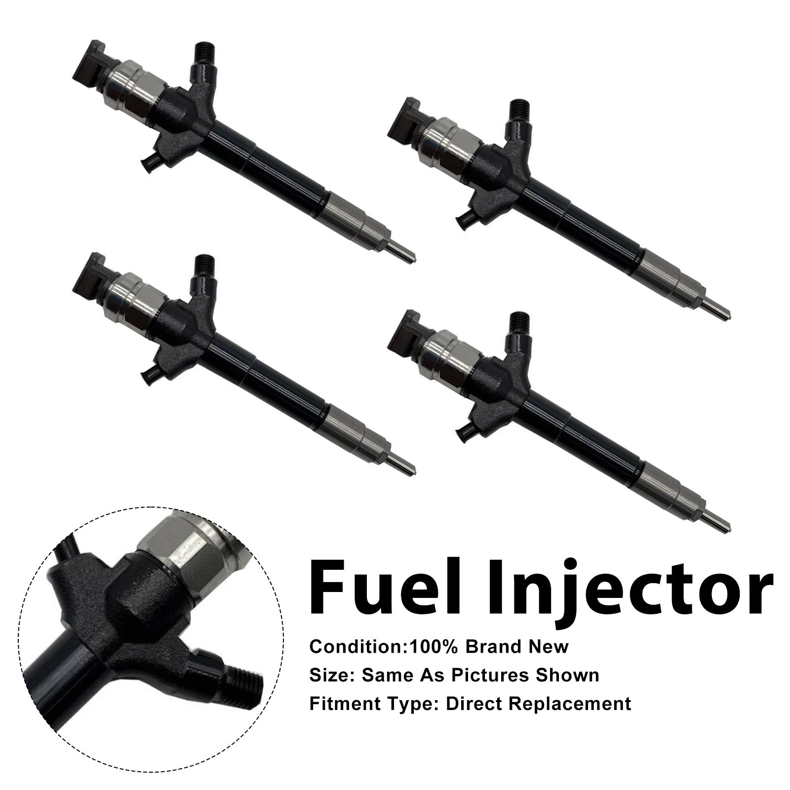 4Pcs Fuel Injector For Mitsubishi Triton ML/MN 3.2 2006-2008 095000-5760