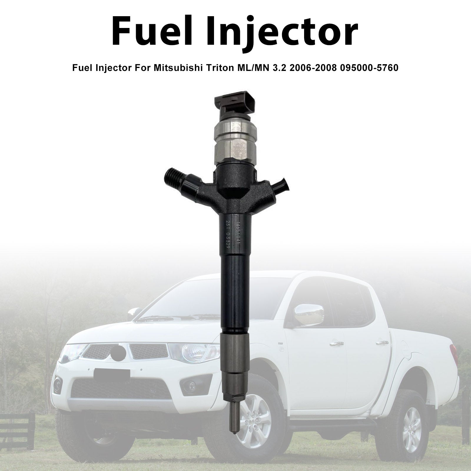 1Pcs Fuel Injector For Mitsubishi Triton ML/MN 3.2 2006-2008 095000-5760