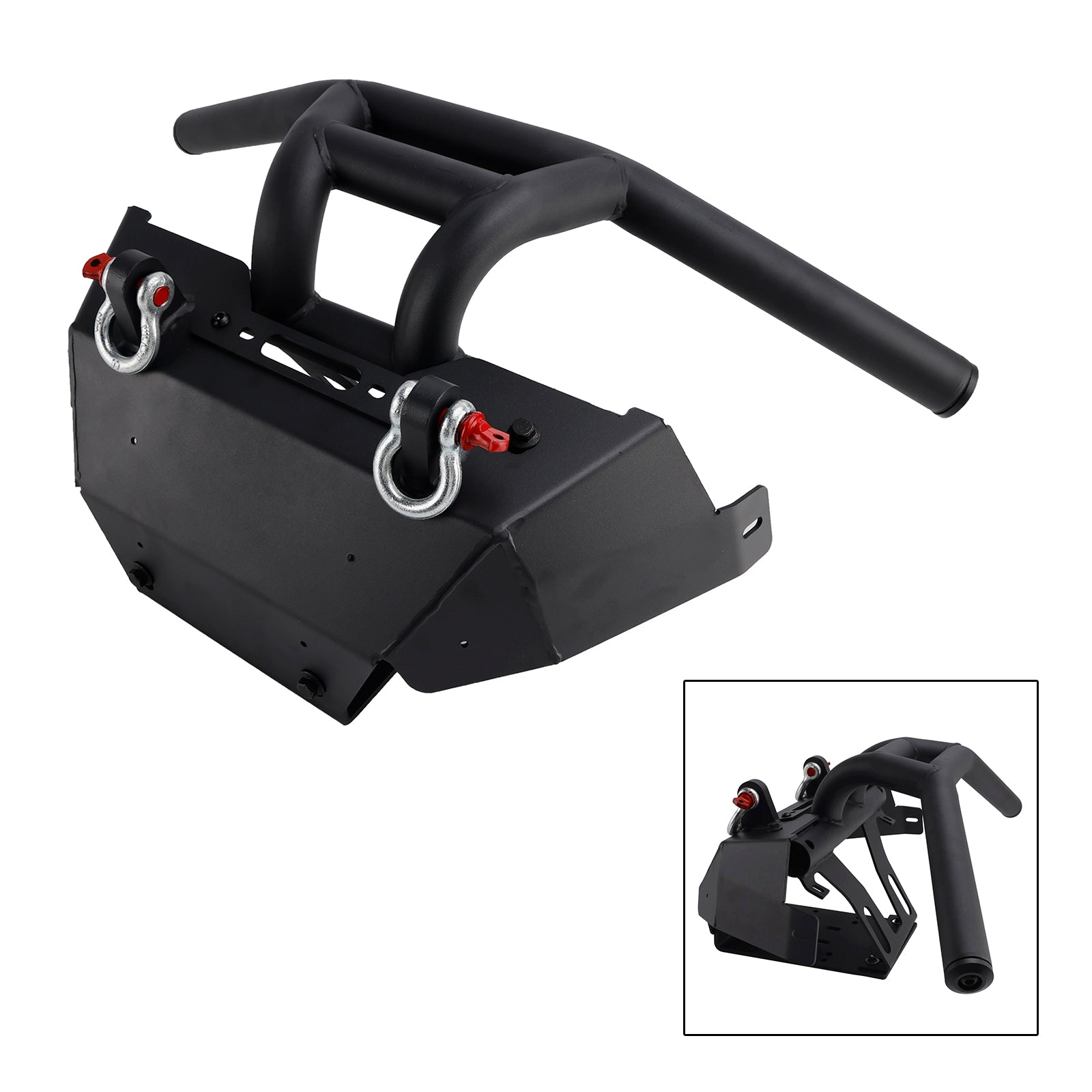 Winch Ready Front Bumper Mount Set For Can-Am Maverick X3 900 Turbo 2017-2023