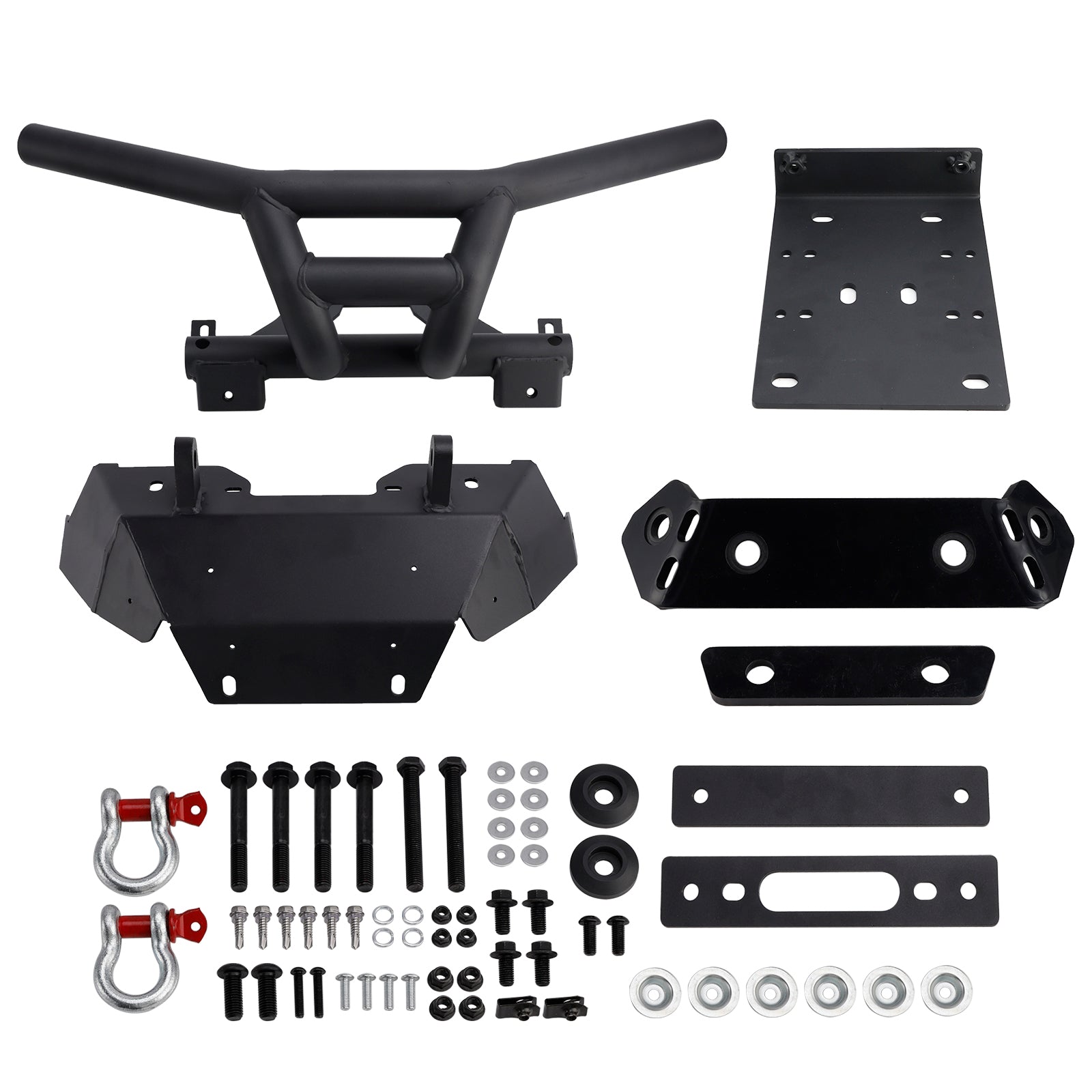 Winch Ready Front Bumper Mount Set For Can-Am Maverick X3 900 Turbo 2017-2023
