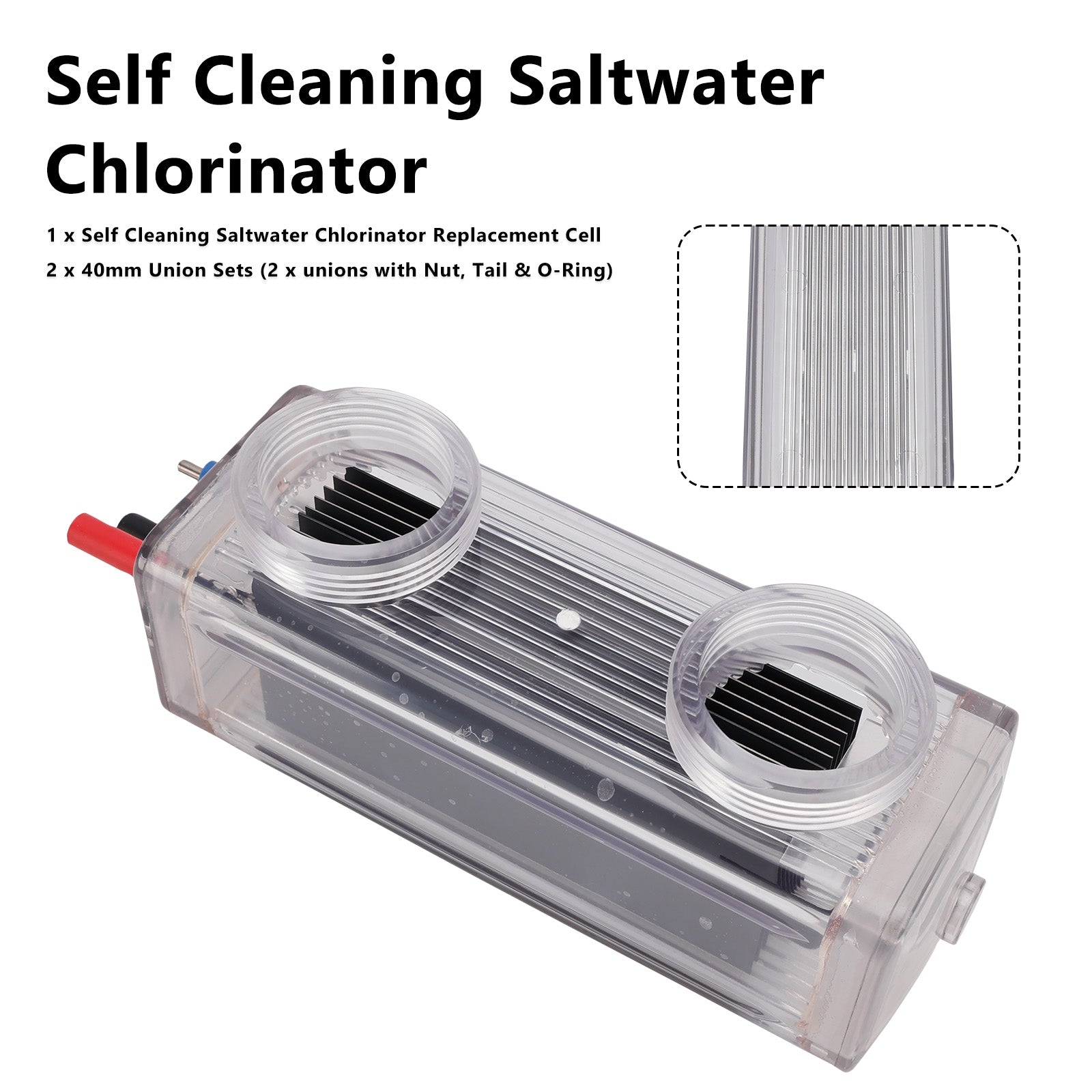 Self Cleaning Salt Water Replacement Cell For Zodiac Clearwater LM2-40