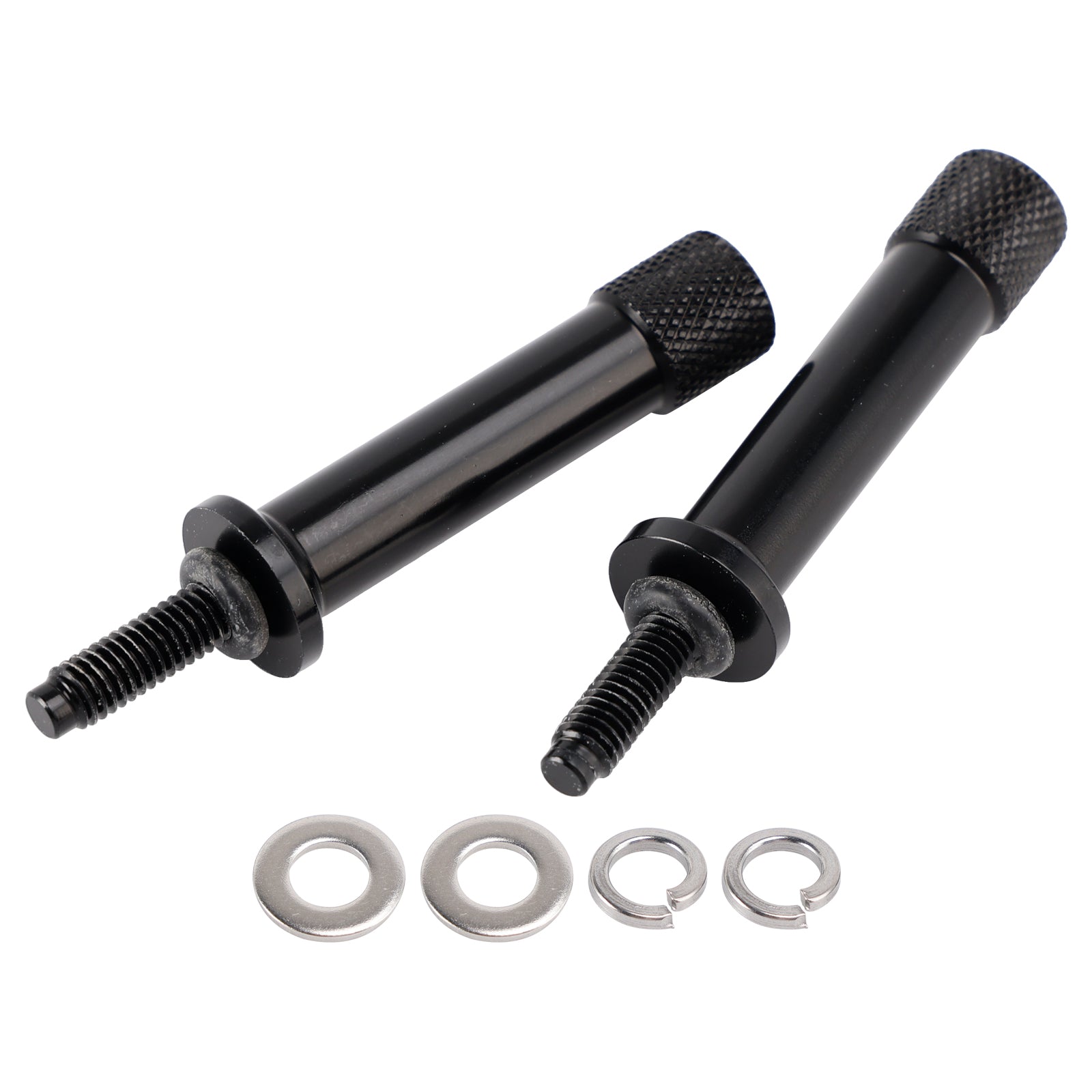 Quick Release Seat Bolts Black For Bonneville & T100 Thruxton 900 Scrambler 900