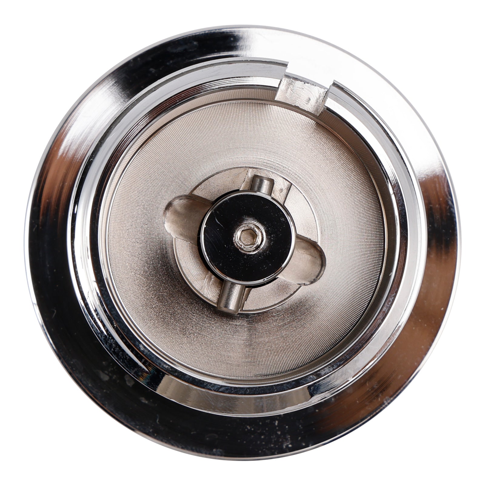 Chrome Pop-Up Gas Cap Vented For Softail Dyna Road King Sportster XL 1982-2019