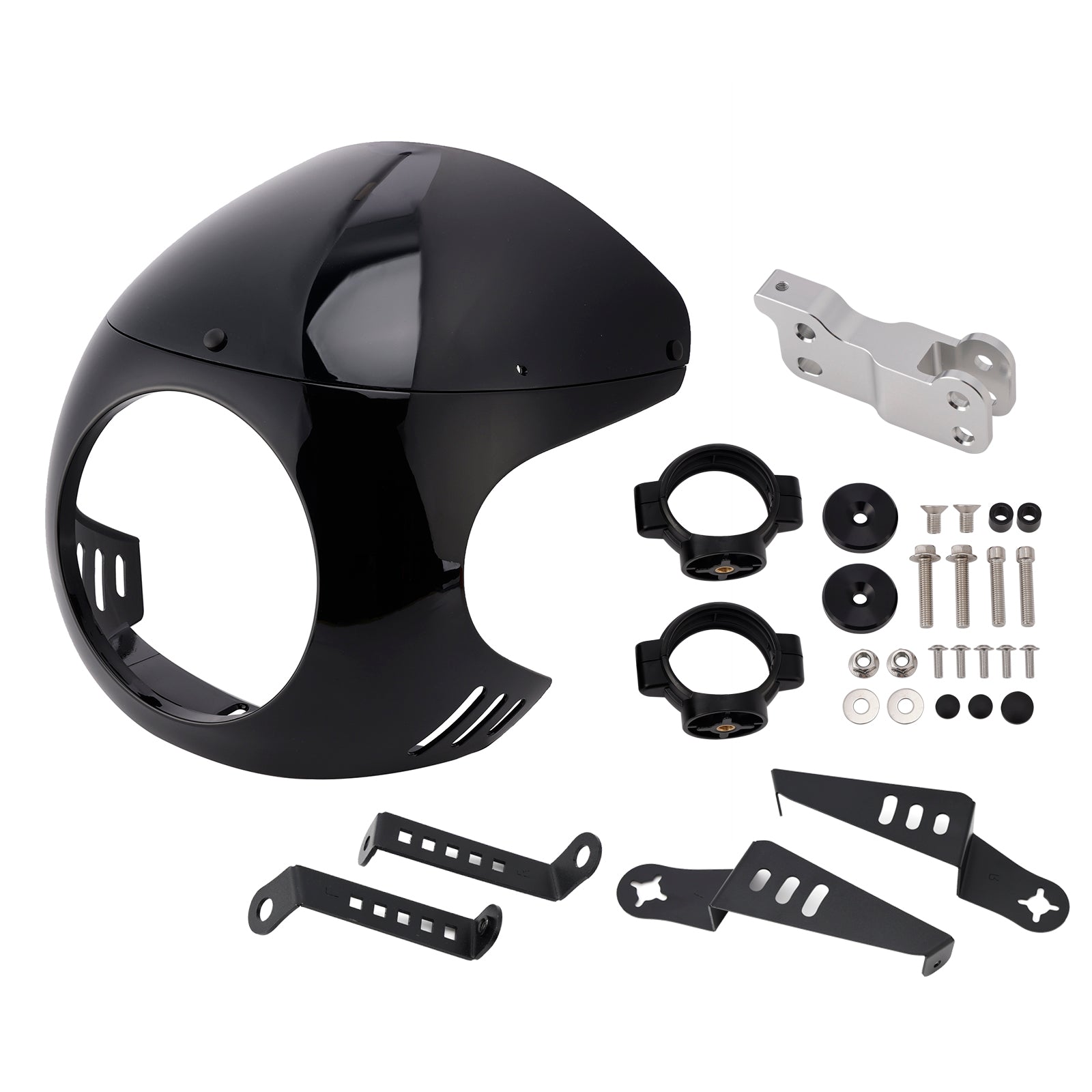 Windshield WindScreen fit for BMW R NINE T 2014-2024 Black+Black