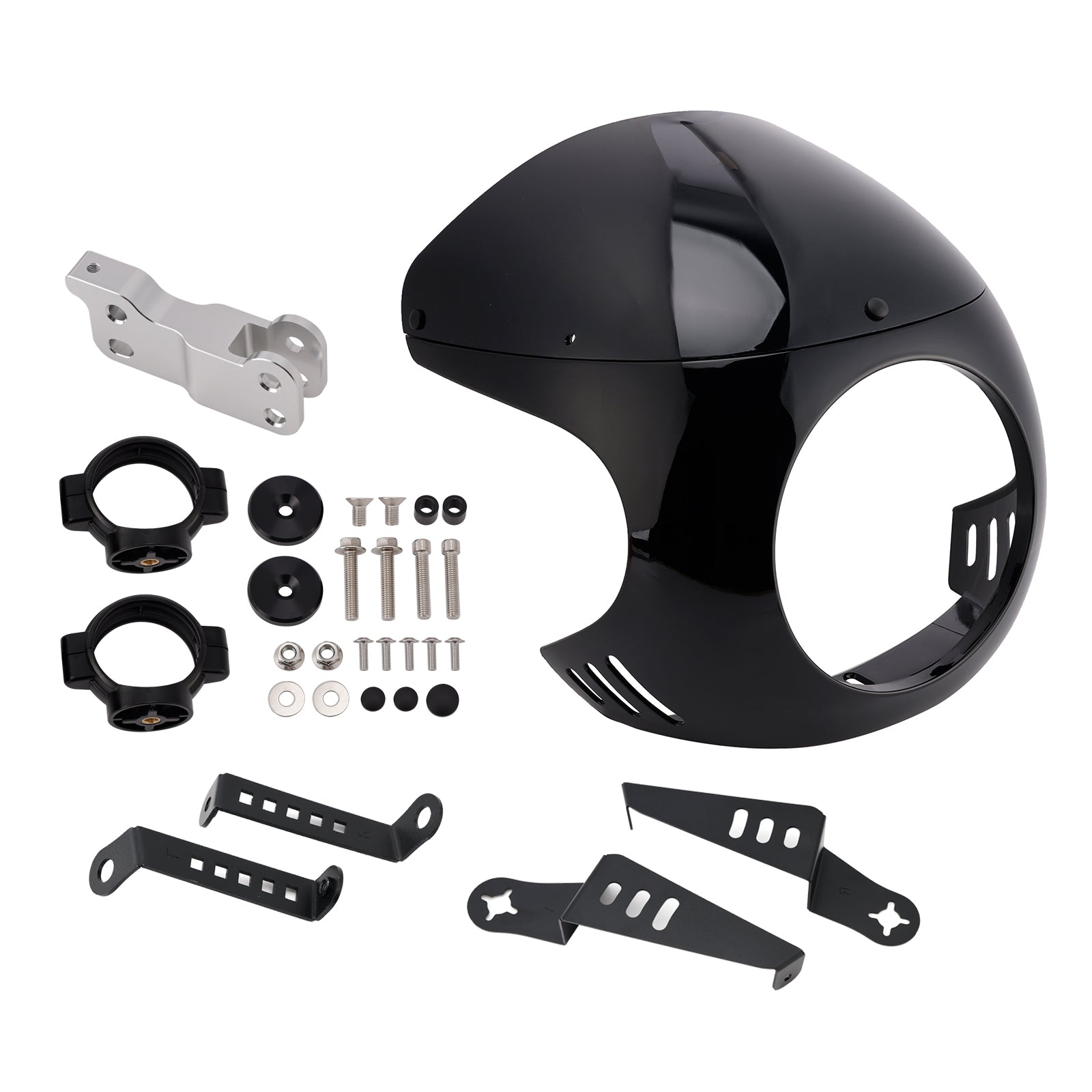 Windshield WindScreen fit for BMW R NINE T 2014-2024 Black+Black