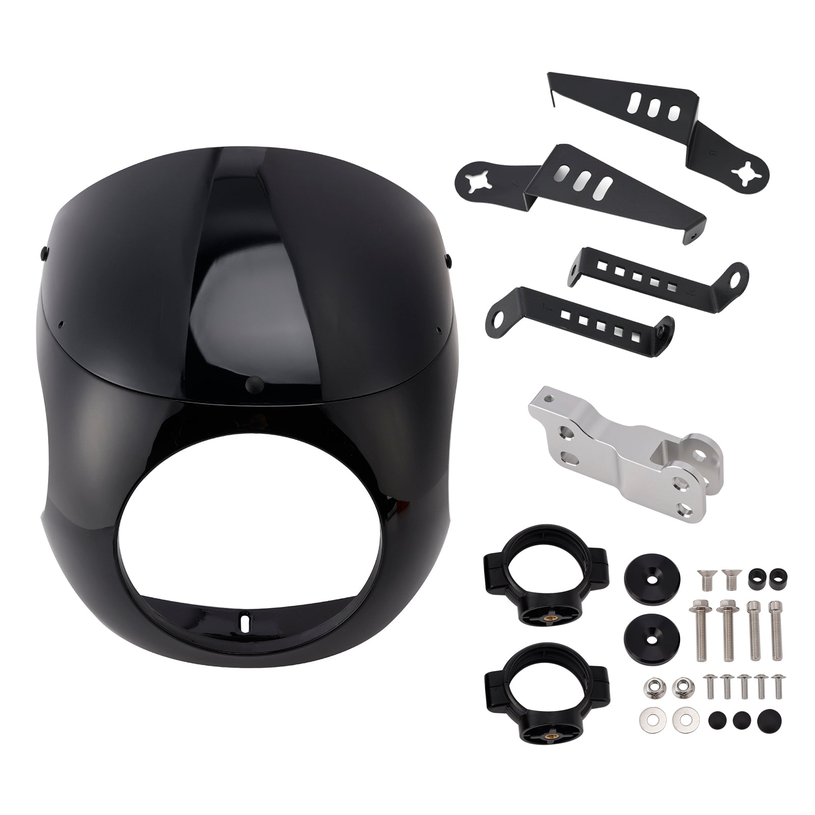 Windshield WindScreen fit for BMW R NINE T 2014-2024 Black+Black