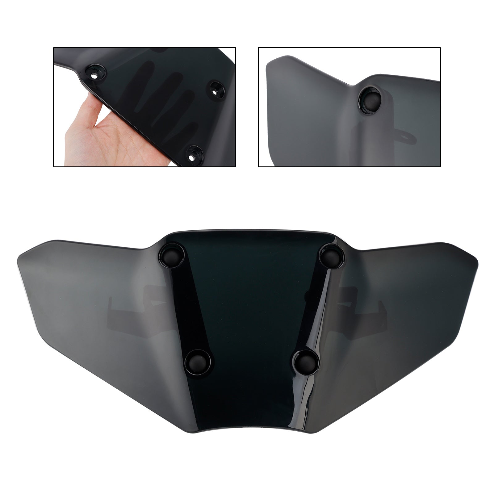 Motorcycle Windshield WindScreen Fairing fit for Yamaha MT-07 2025-2026 Black