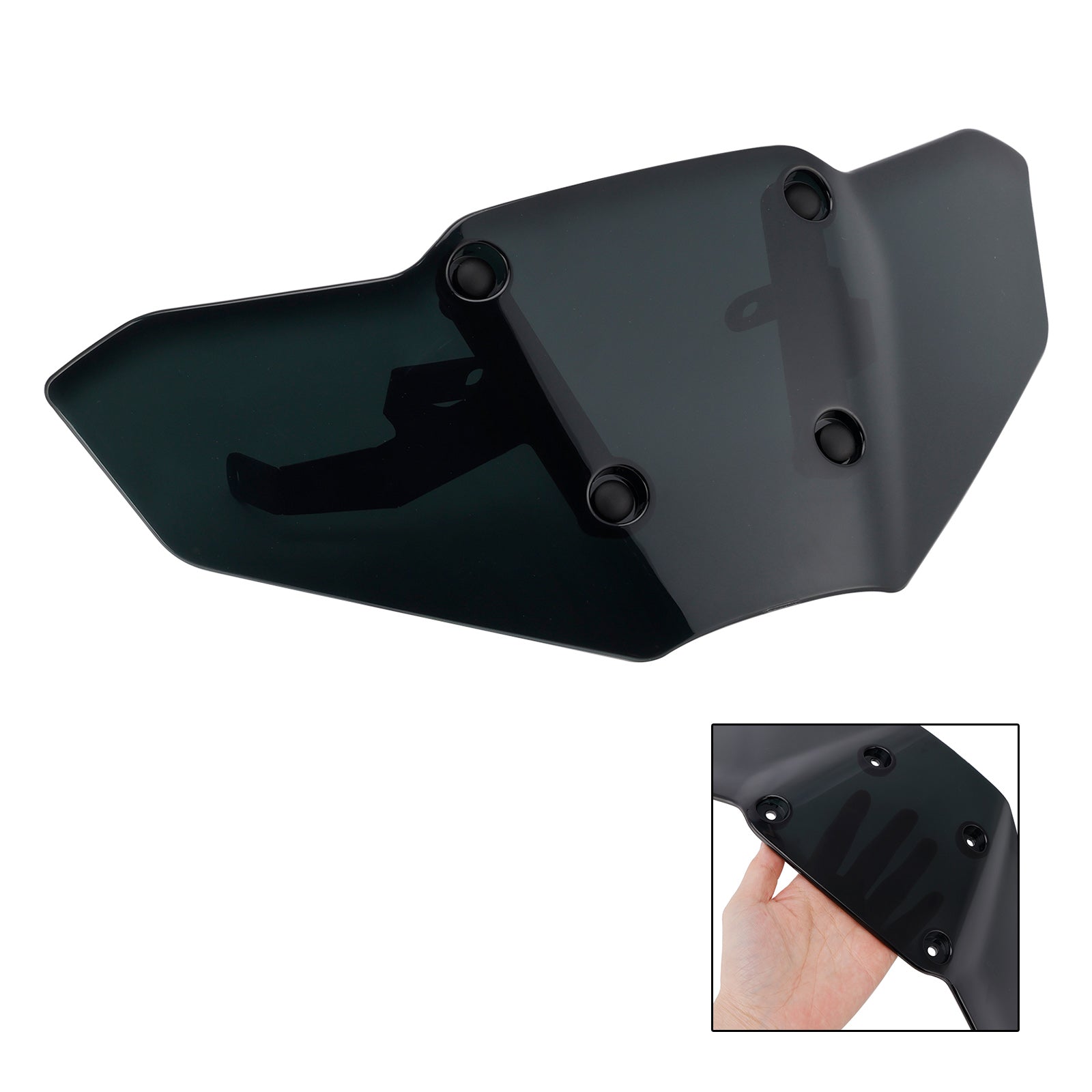 Motorcycle Windshield WindScreen Fairing fit for Yamaha MT-07 2025-2026 Black