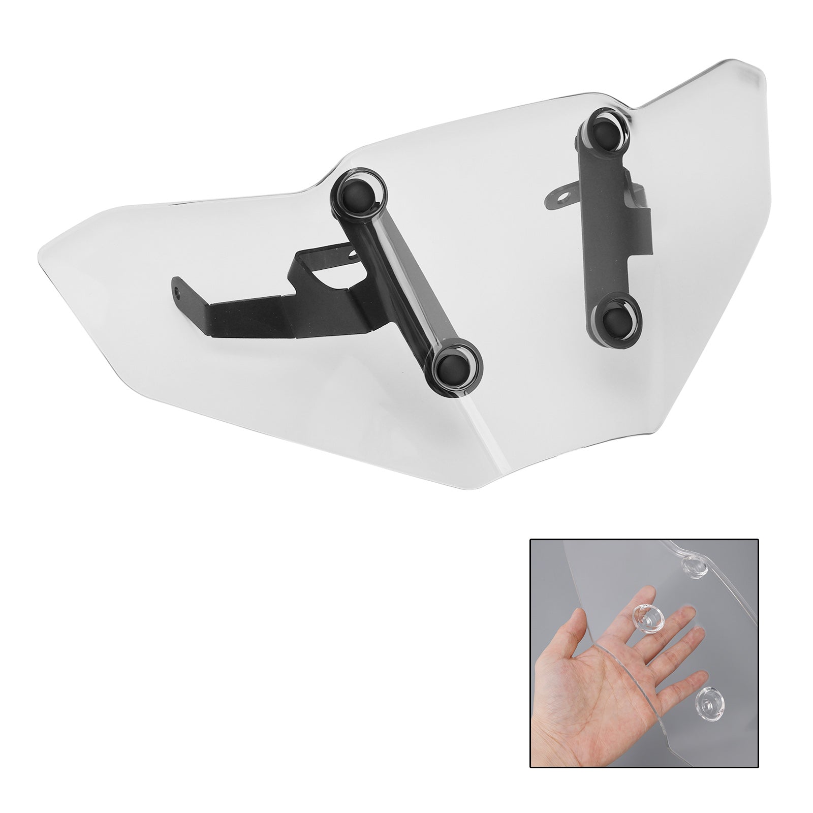 Motorcycle Windshield WindScreen Fairing fit for Yamaha MT-07 2025-2026 Clear