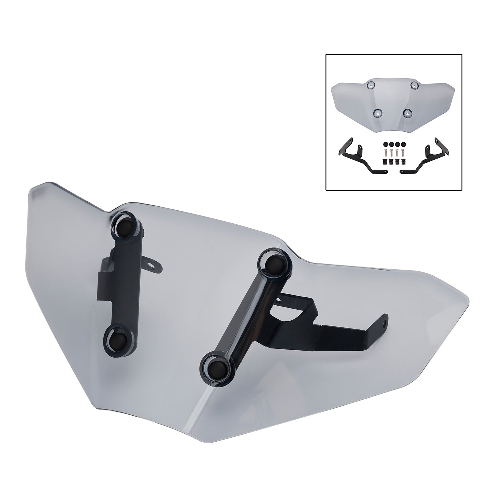Motorcycle Windshield WindScreen Fairing fit for Yamaha MT-07 2025-2026 Gray