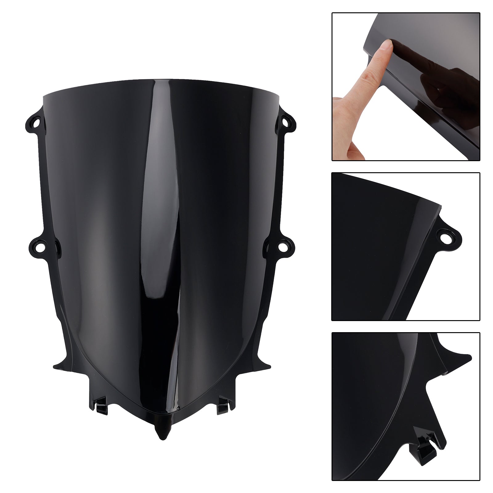 Windshield WindScreen Fairing fit for Yamaha YZF-R7 2021-2025 Black