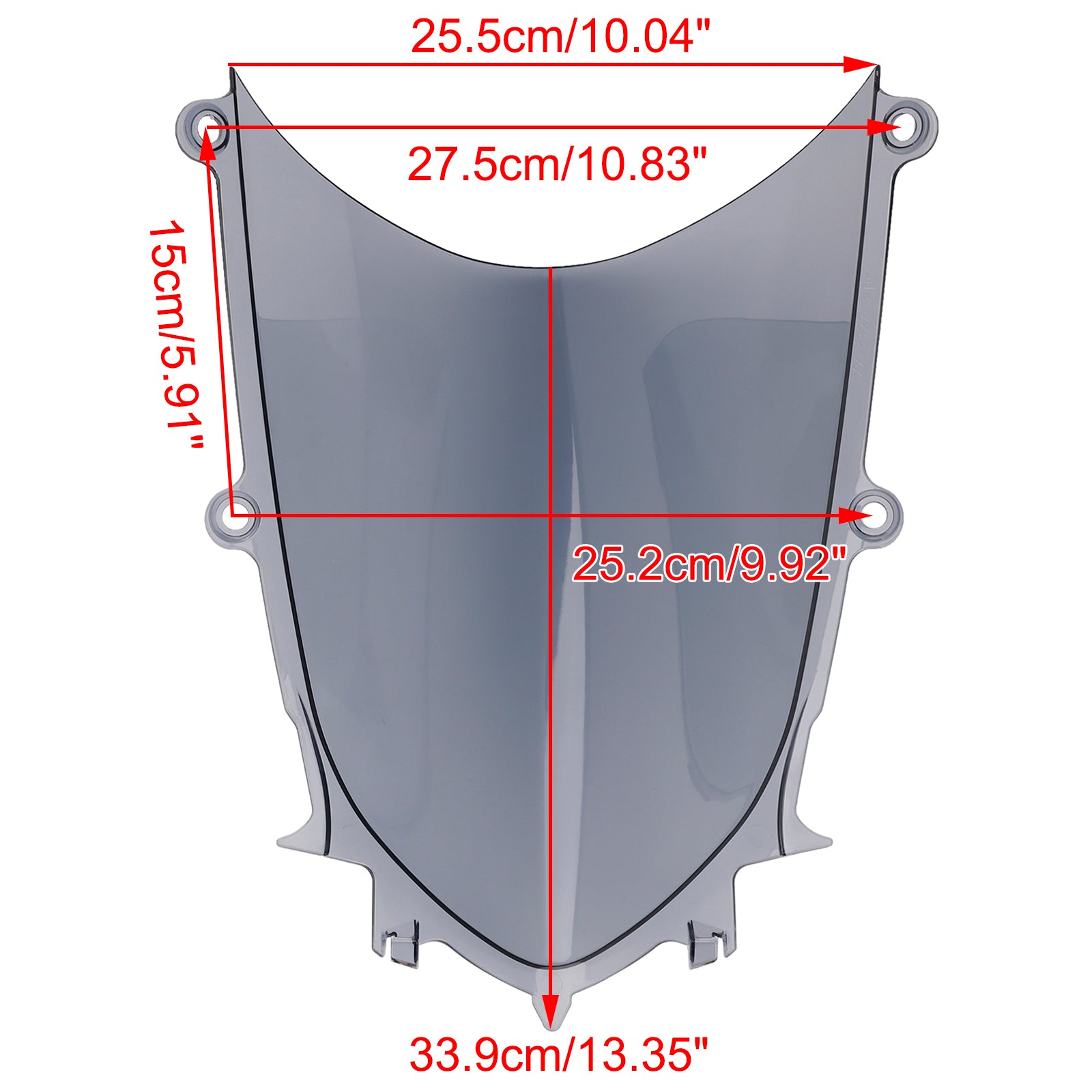 Windshield WindScreen Fairing fit for Yamaha YZF-R7 2021-2025 Gray