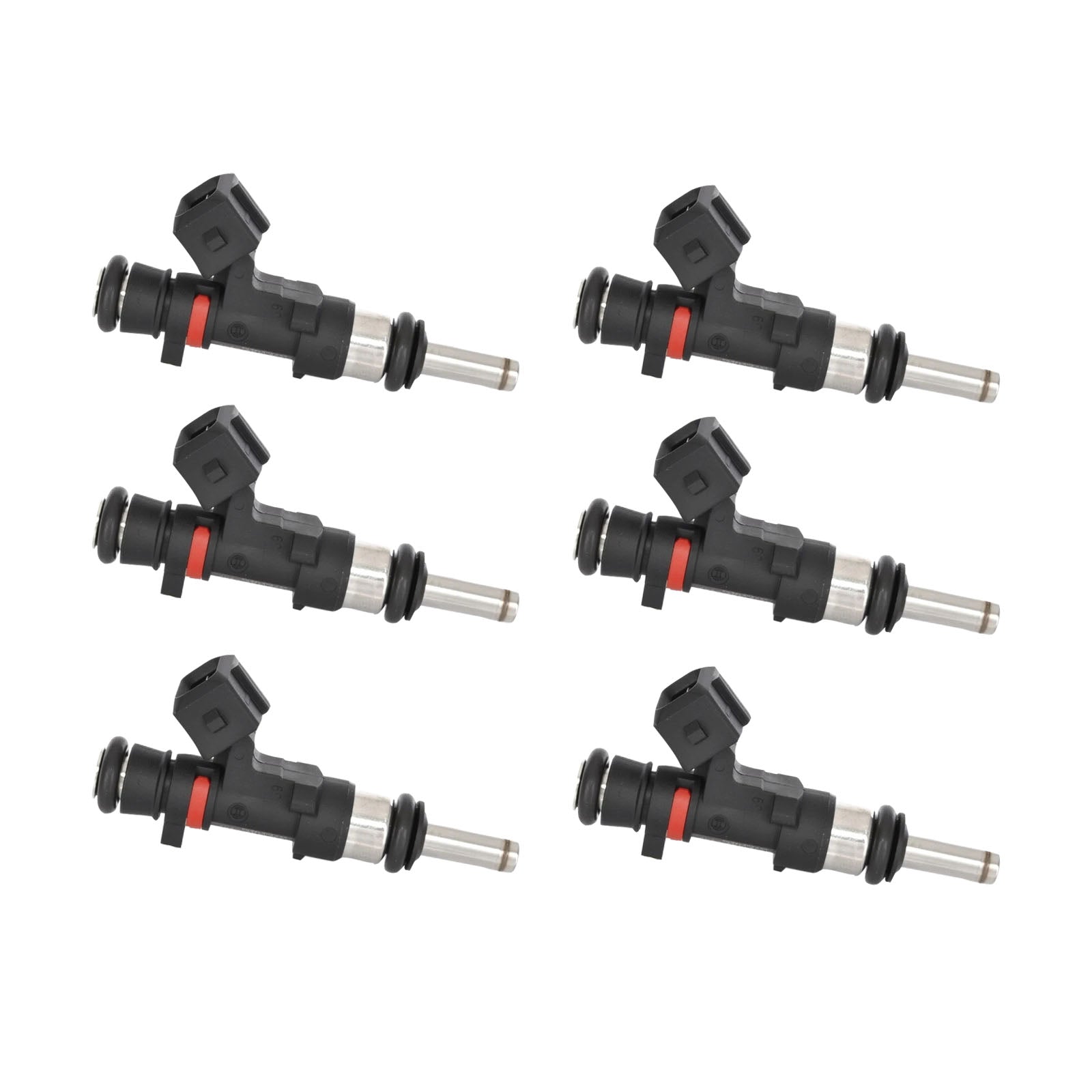 6Pcs Fuel Injector For Porsche 911 997 3.6 GT2 RS 2010-2011 0280158123