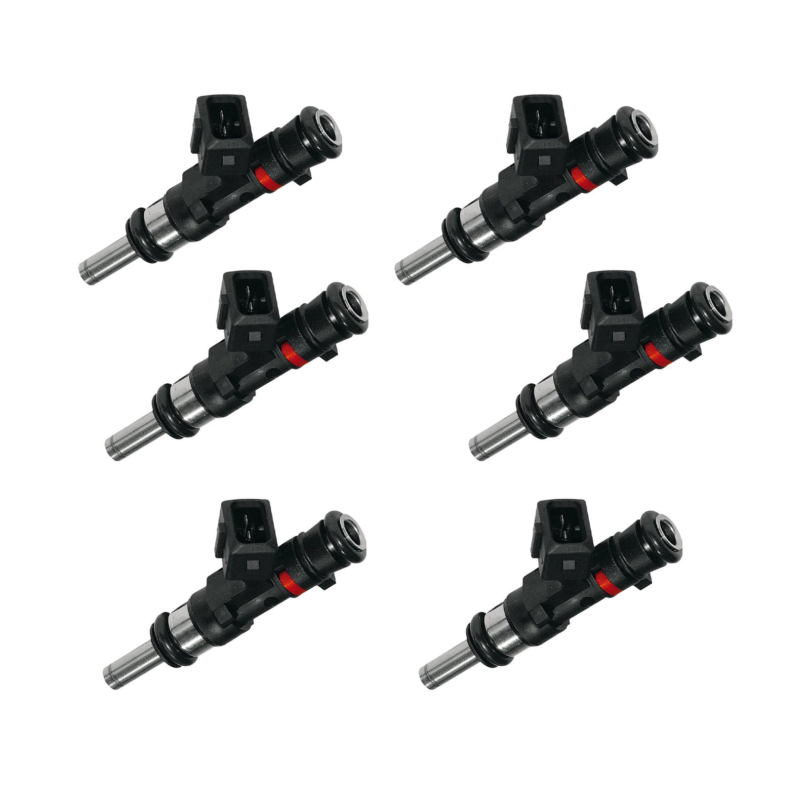 6Pcs Fuel Injector For Porsche 911 997 3.6 GT2 RS 2010-2011 0280158123