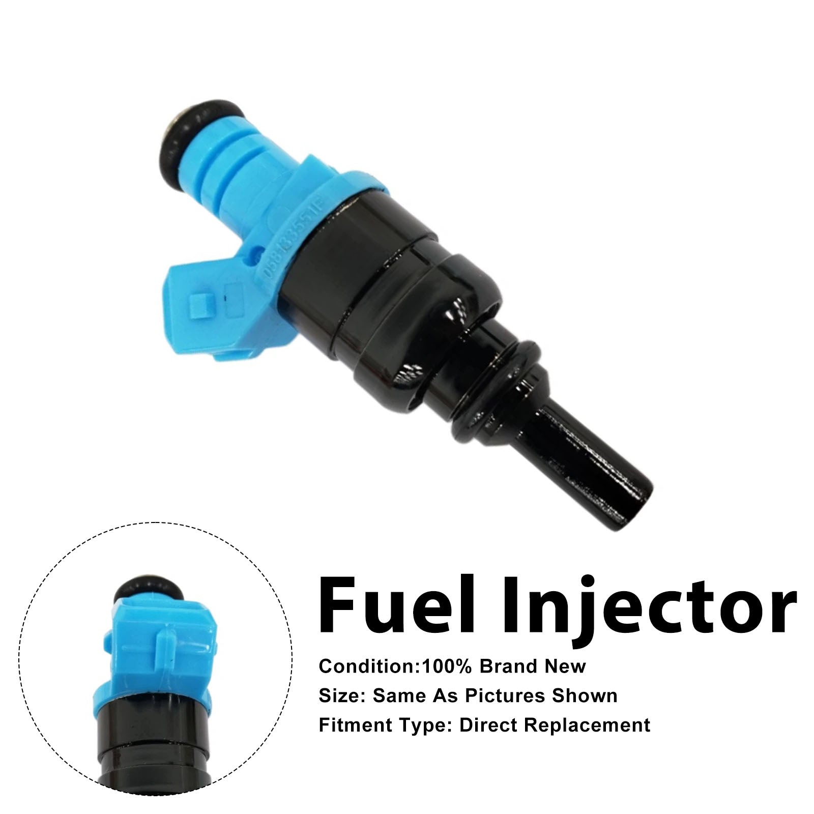 1Pcs Fuel Injector For Audi A4 1.6L 94-08 1.8 quattro 1995-2000 058133551F