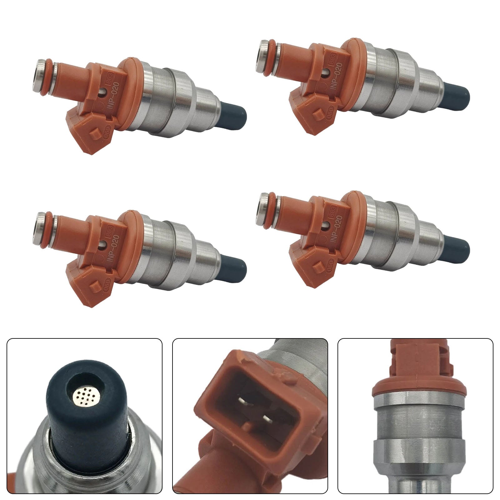 4Pcs Fuel Injector For Mitsubishi Colt Lancer Mirage CT9A INP020 INP-020