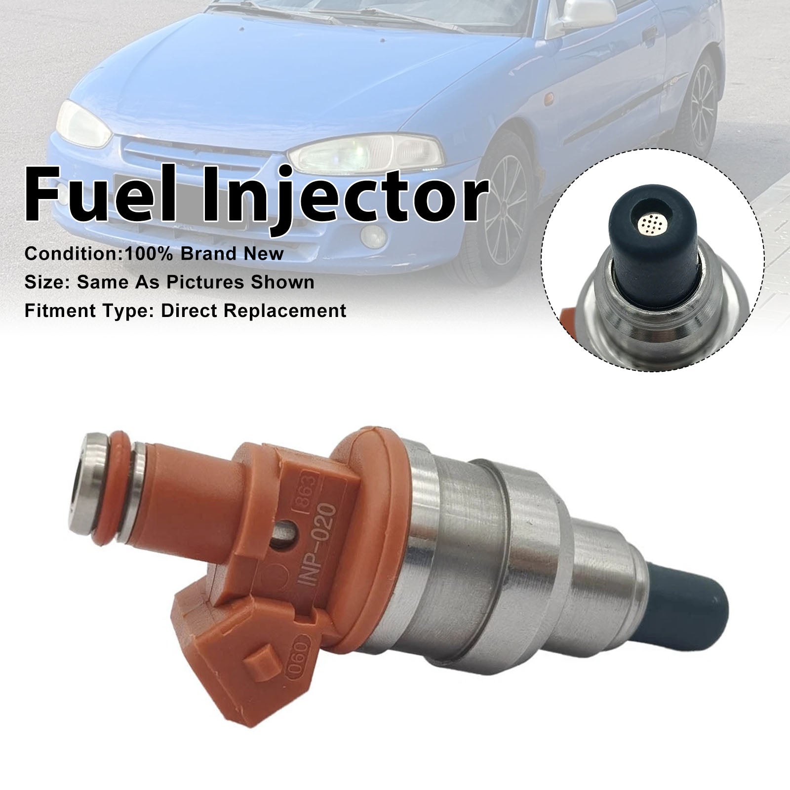 1Pcs Fuel Injector For Mitsubishi Colt Lancer Mirage CT9A INP020 INP-020