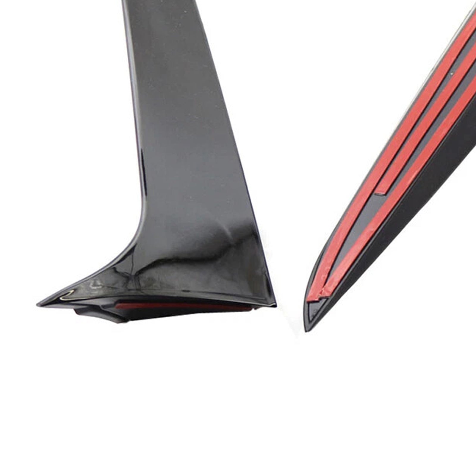 2011-2017 BMW X3 F25 Gloss Black Pair Rear Window Side Wing Spoiler