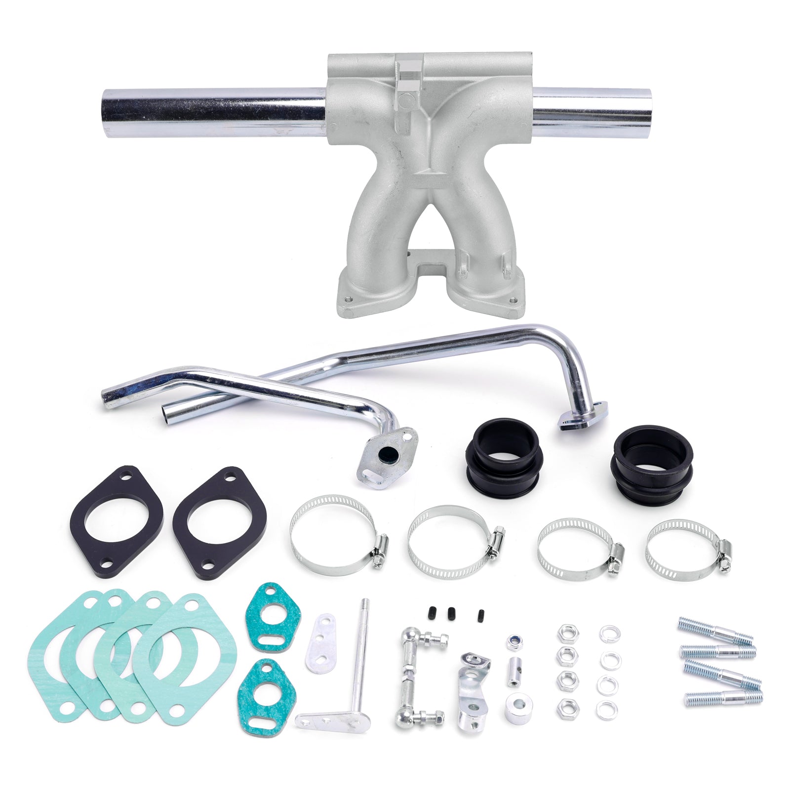 Manifold Kit 99004.315 Fit VW Beetle Bug Type 1 Single Fit Weber 40 Idf 44 Carb