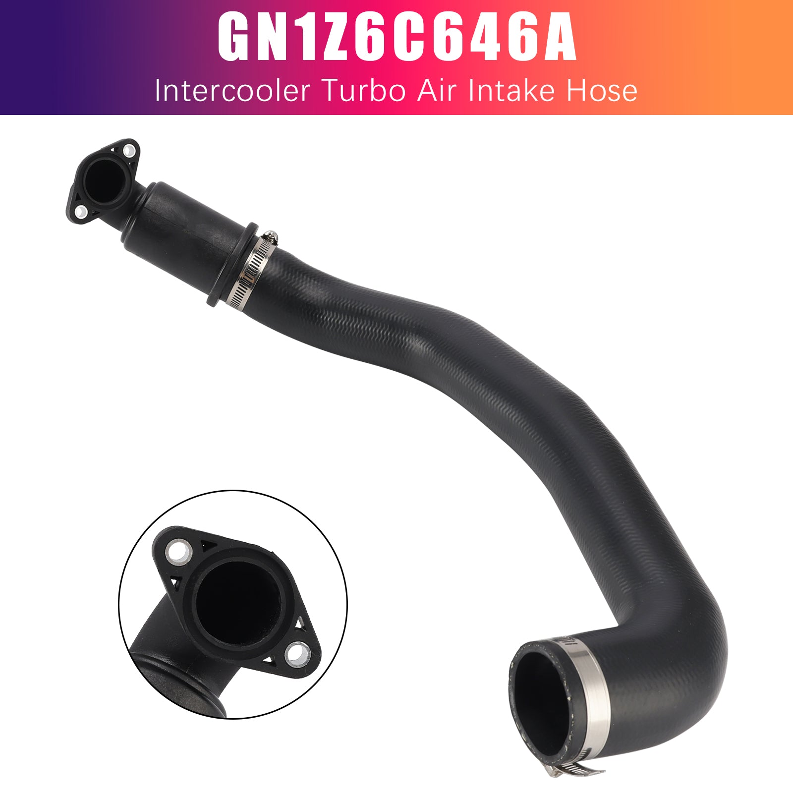 Intercooler Turbo Air Intake Hose GN1Z6C646A for Ford EcoSport 2018-2021 1.0L