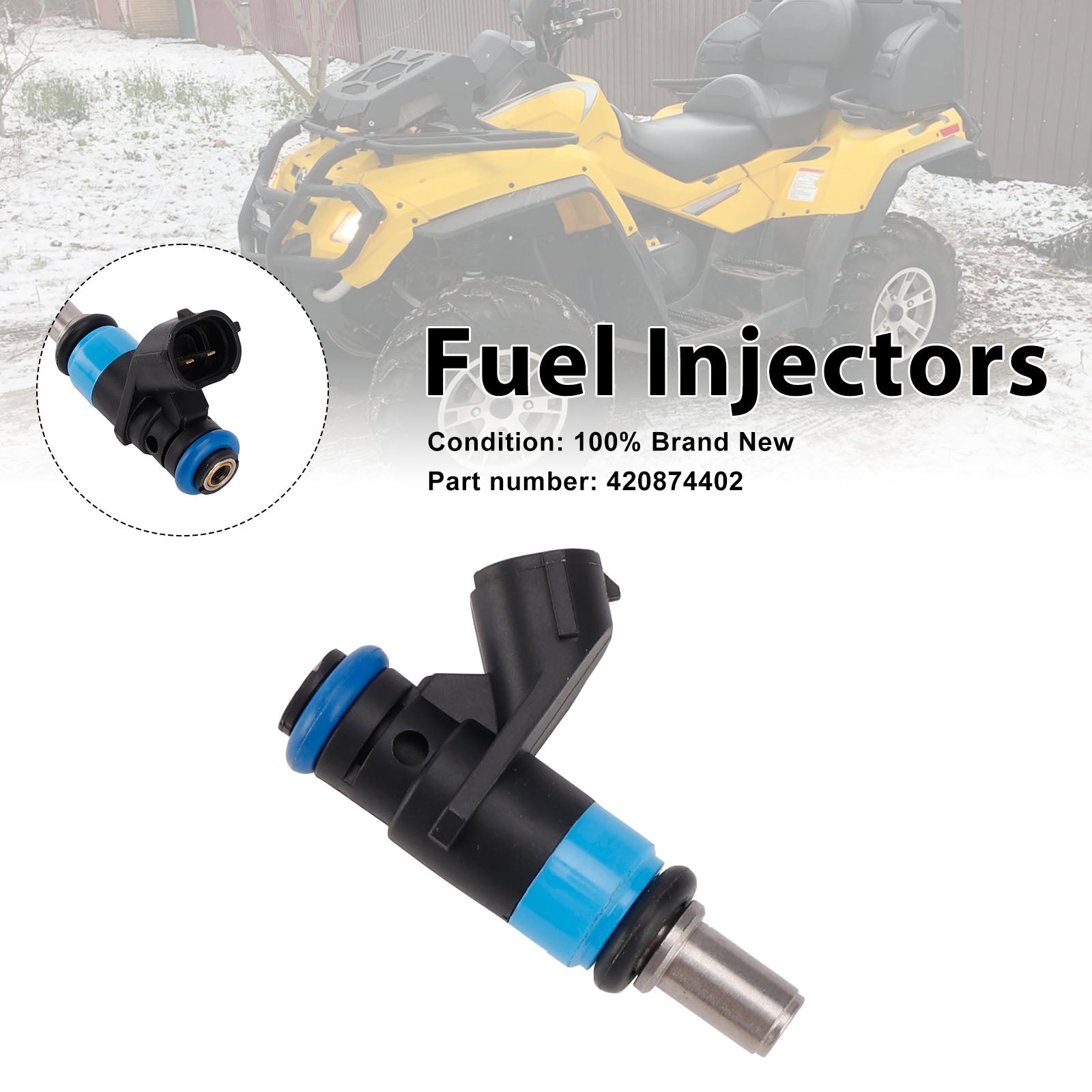 420874402 Fuel Injectors For Can-Am Outlander MAX 800 2006-2008