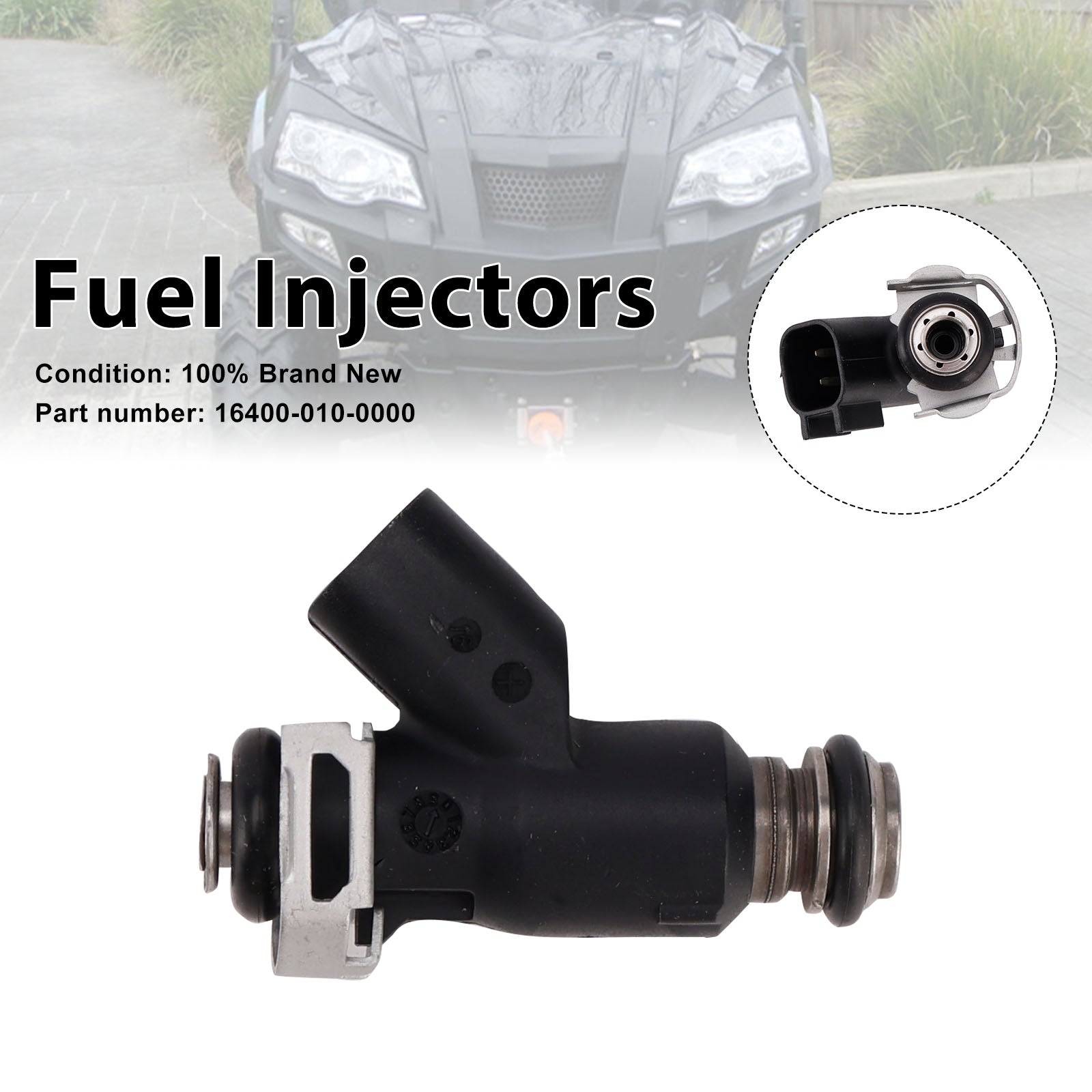 16400-010-0000 Fuel Injectors For UTV 800 MSU HiSUN BENNCHE COLEMAN