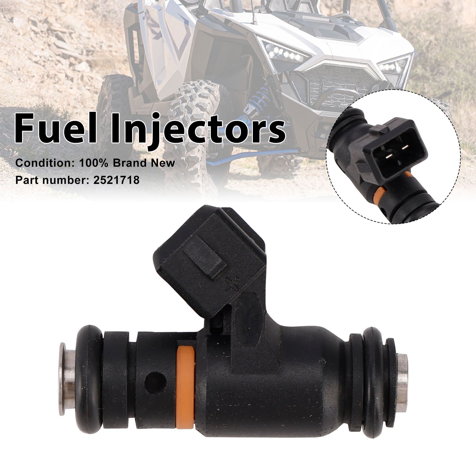 2521718 Fuel Injectors For Polaris RZR XP 2017-2020