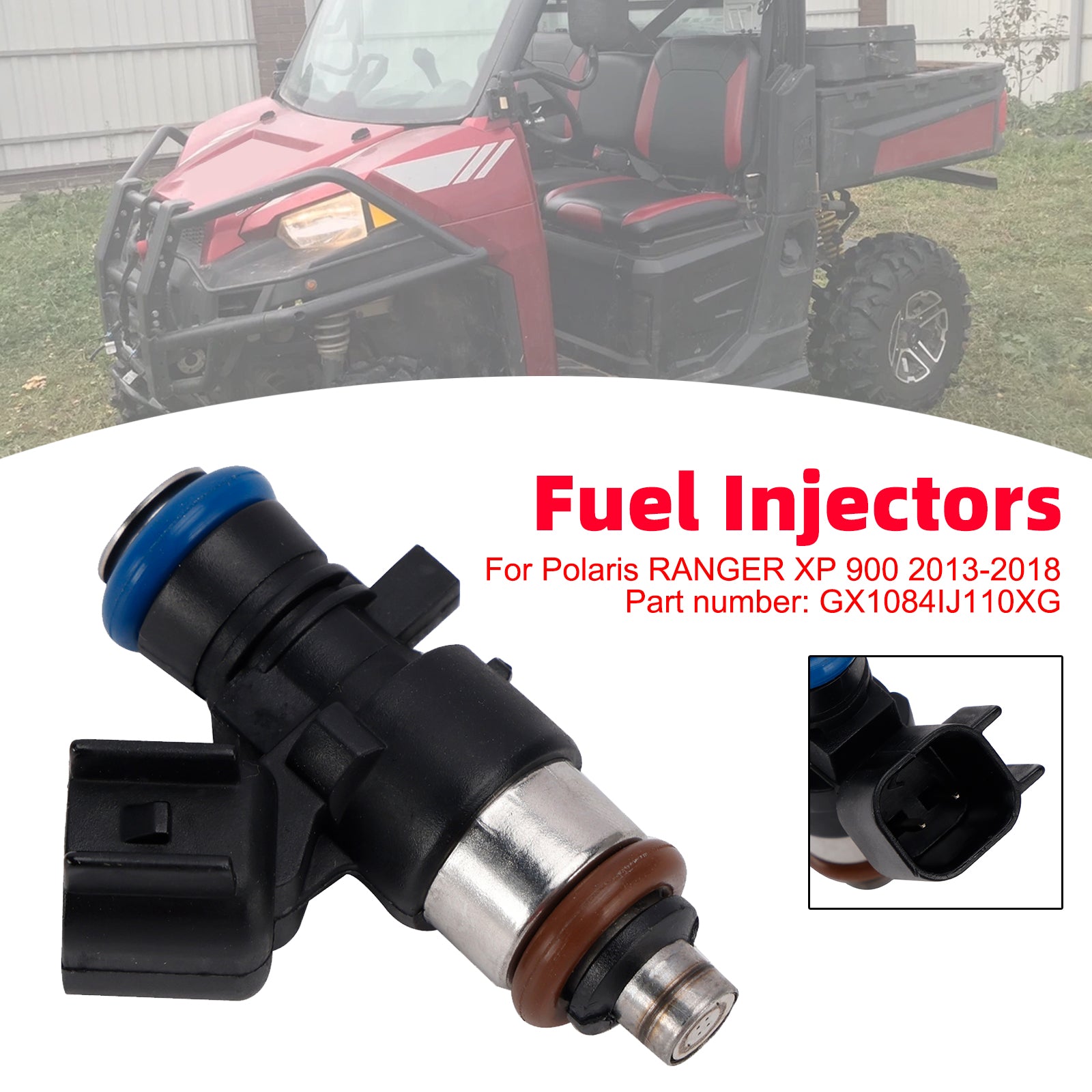 Fuel Injectors GX1084IJ110XG For Polaris Ranger XP 2013-2018