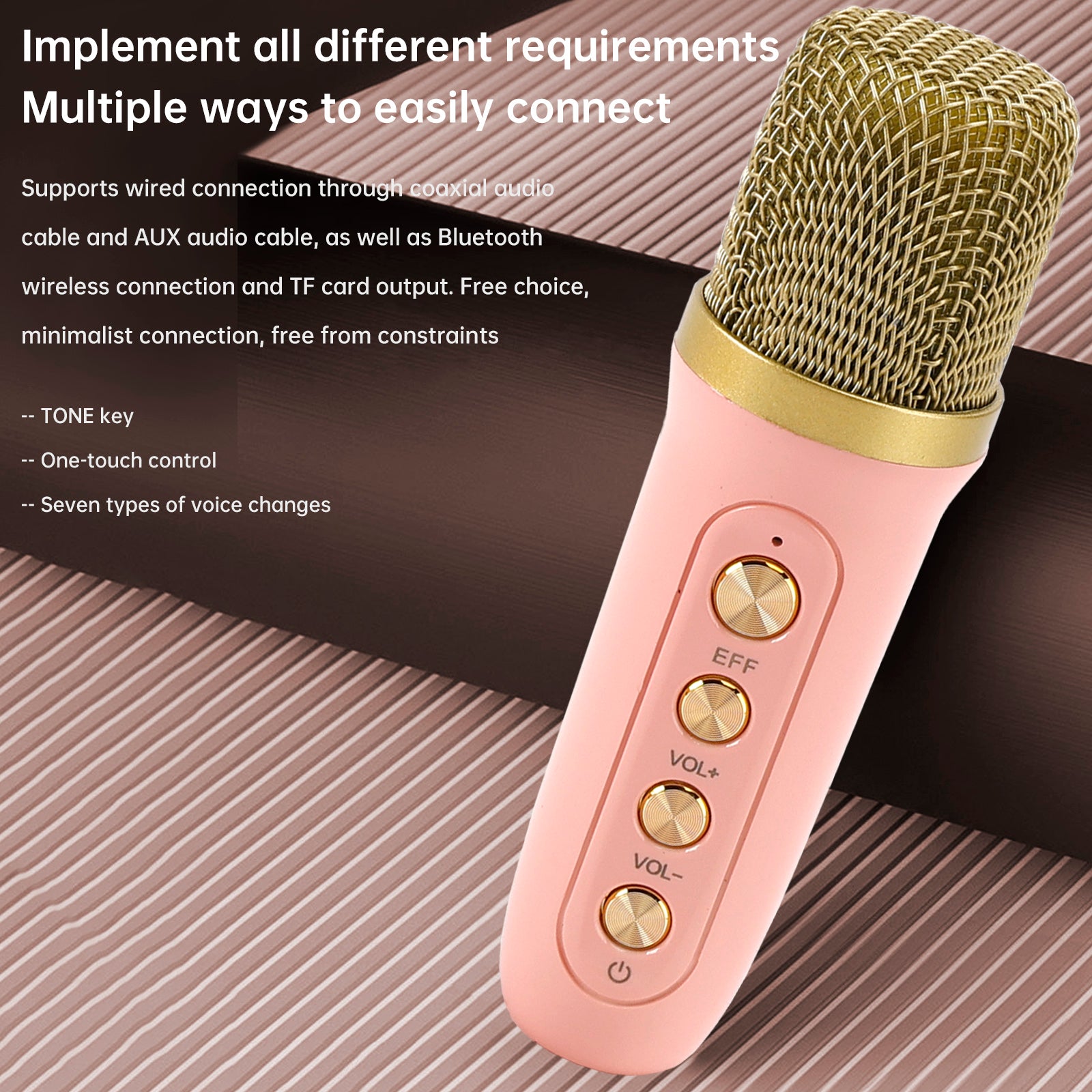 Mini Wireless Bluetooth Speaker 10W Power Home Theater Dual Microphone Speaker