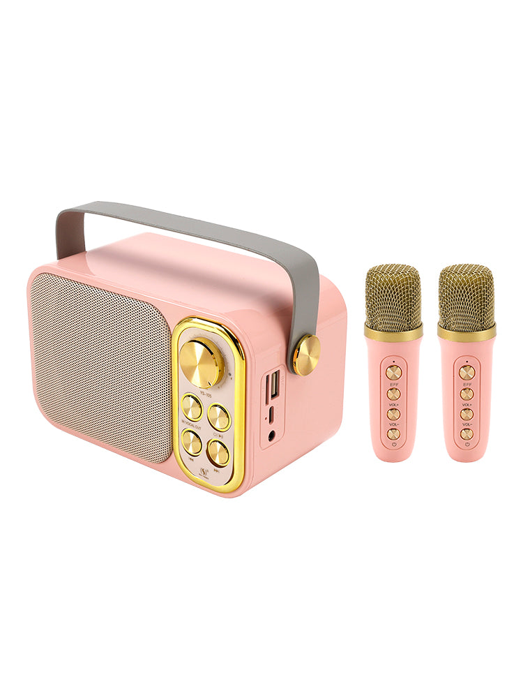 Mini Wireless Bluetooth Speaker 10W Power Home Theater Dual Microphone Speaker
