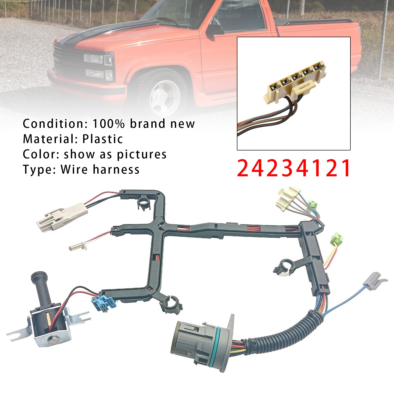 4L60E 4L65E Internal Wiring Harness 24234121 For Chevy GMC Pontiac 2006-2008