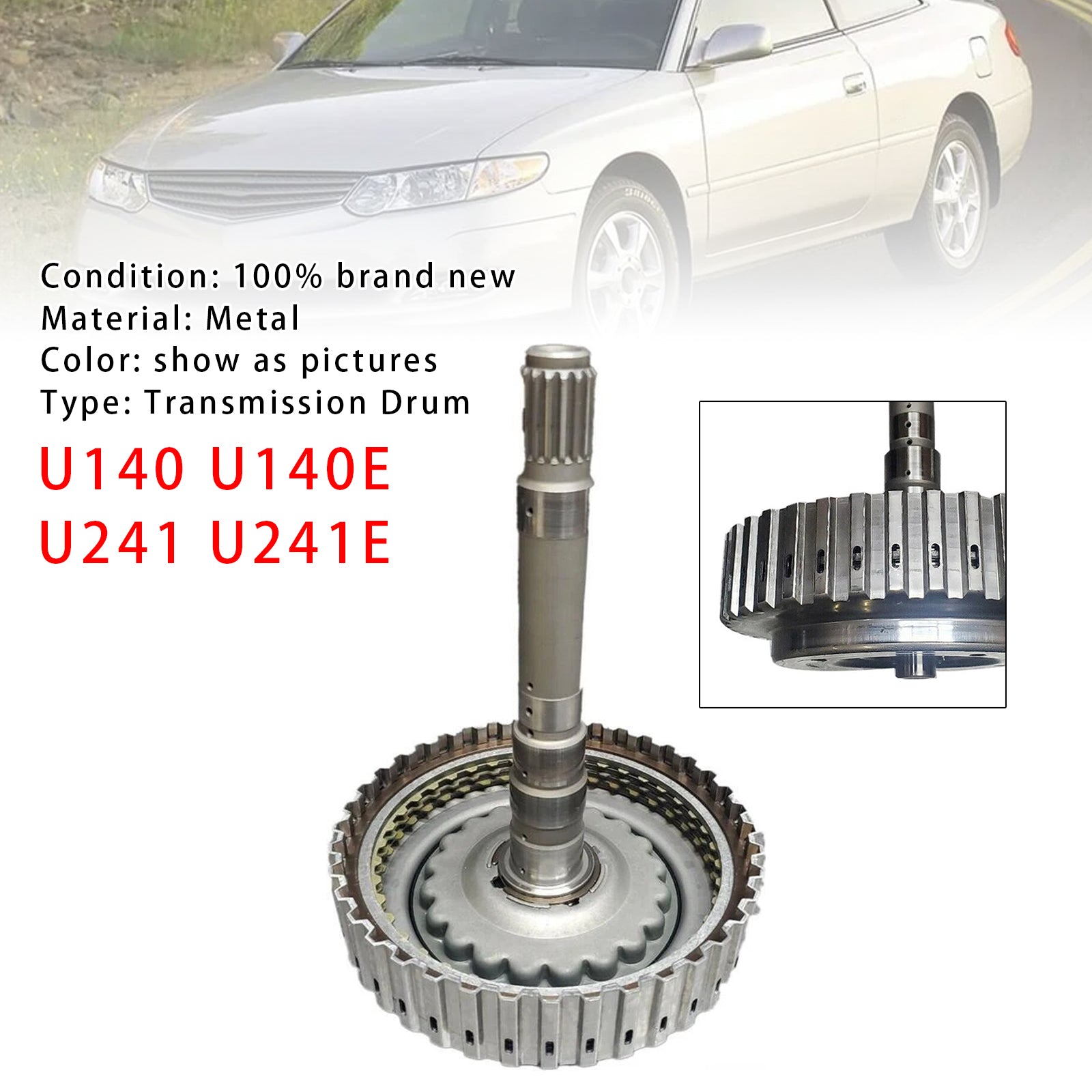 Transmission Direct Drum 3 Clutch U140 U140E U241 U241E For Toyota Solara RX300