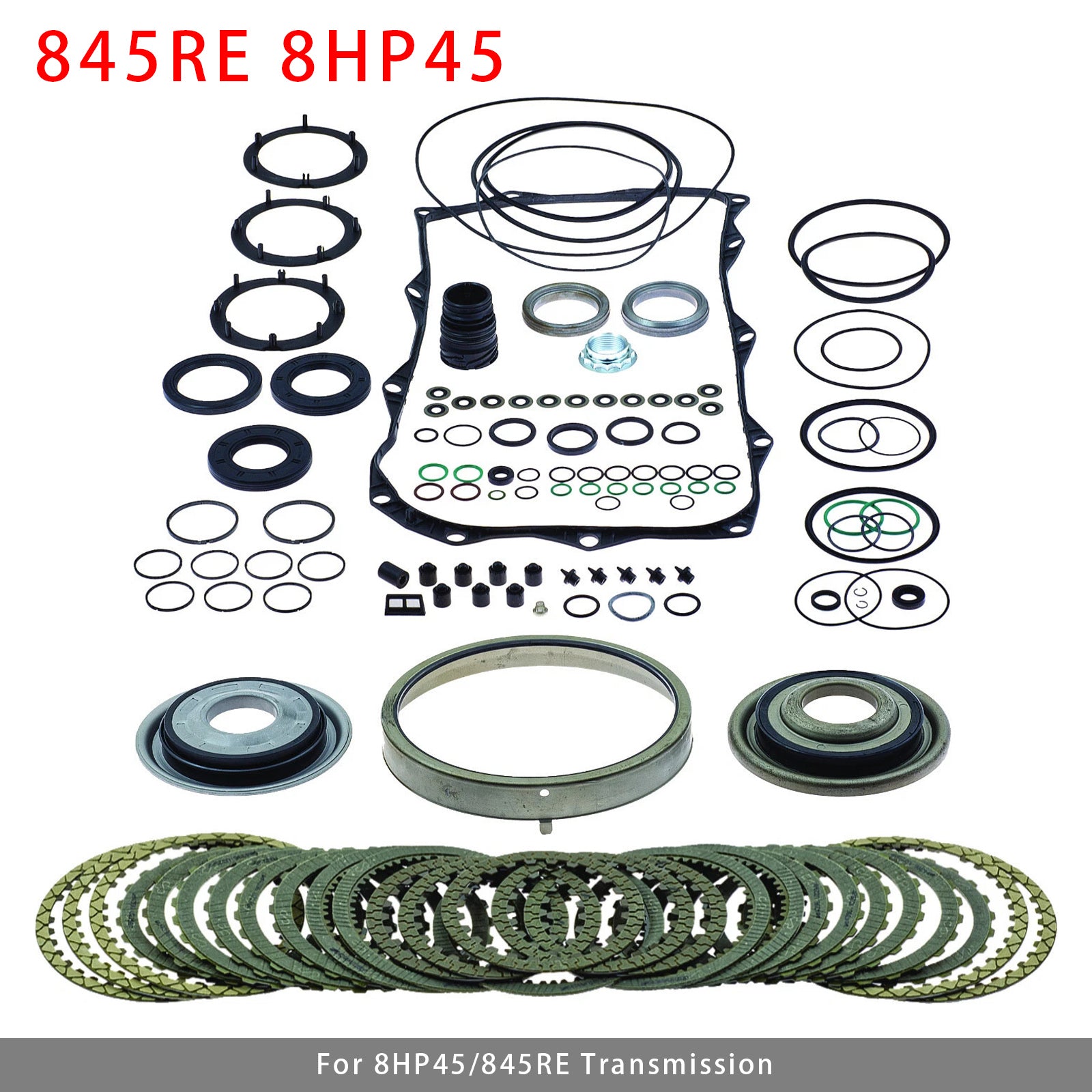 845RE 8HP45 Transmission Master Rebuild Kit For BMW For Chrysler For Jeep