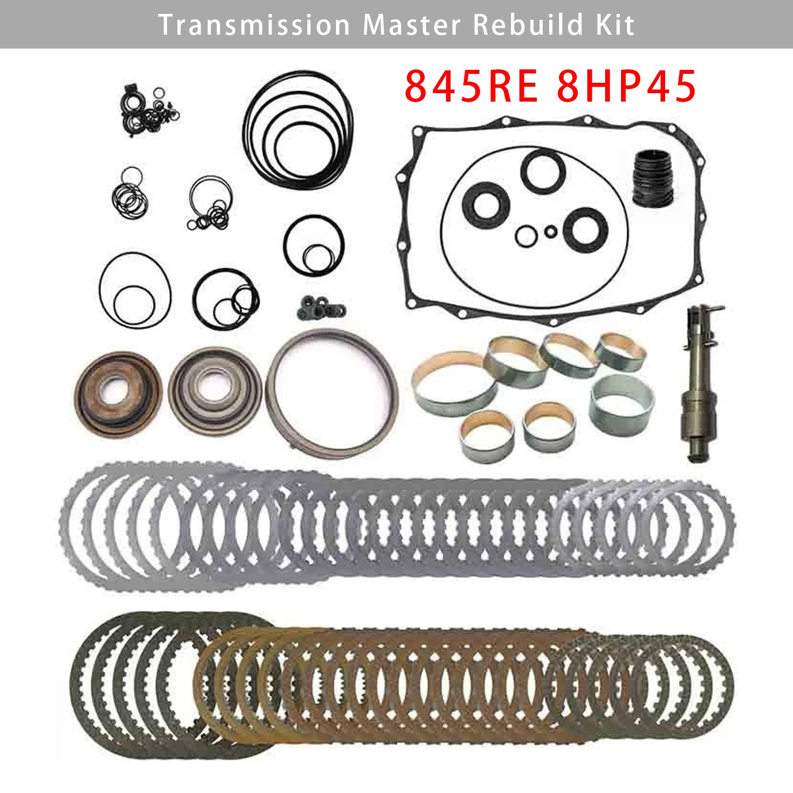 845RE 8HP45 Transmission Master Rebuild Kit For BMW For Chrysler For Jeep