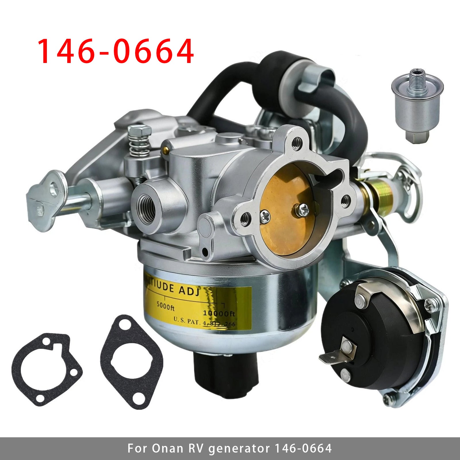Carburetor Kit 146-0664 For Onan RV Generator