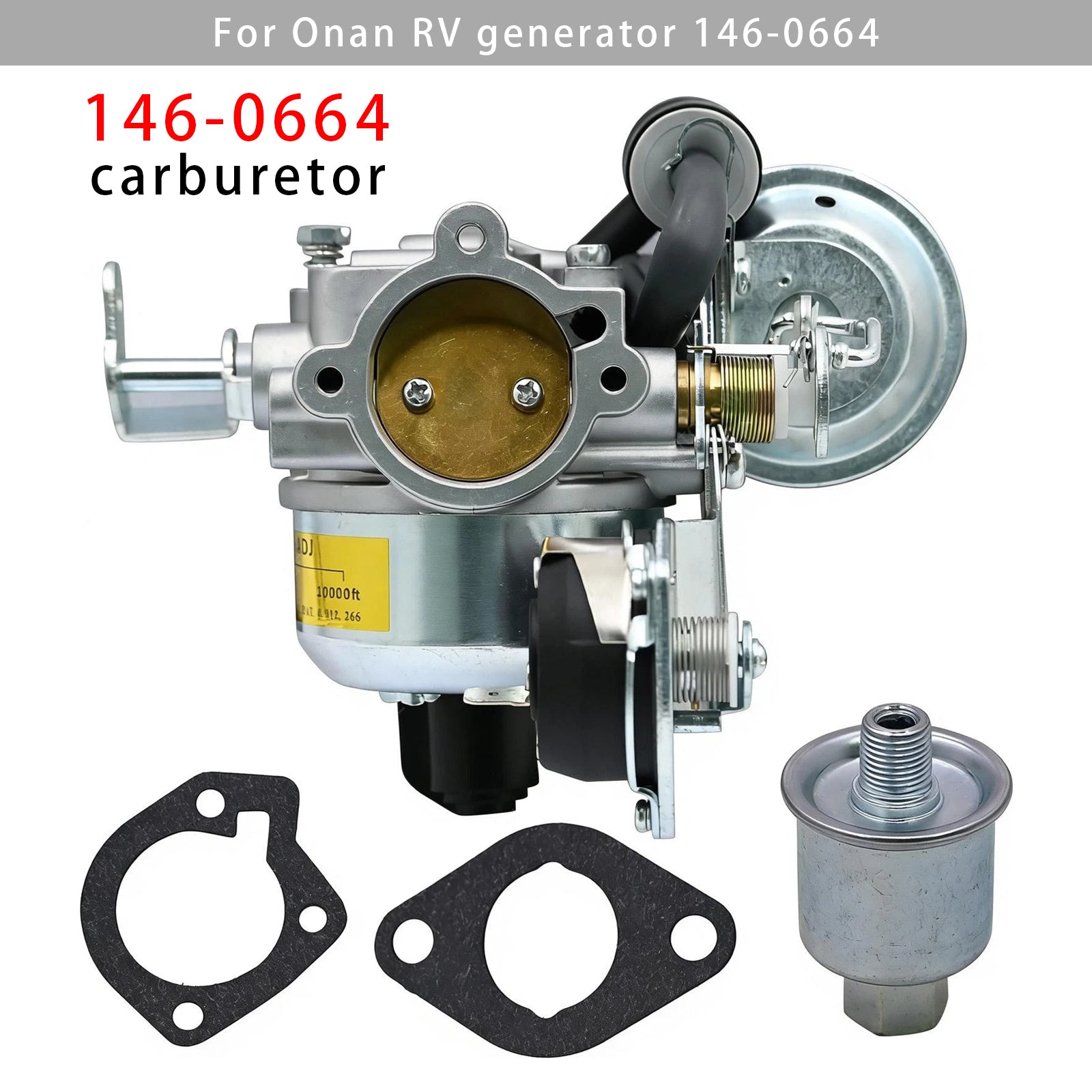 Carburetor Kit 146-0664 For Onan RV Generator