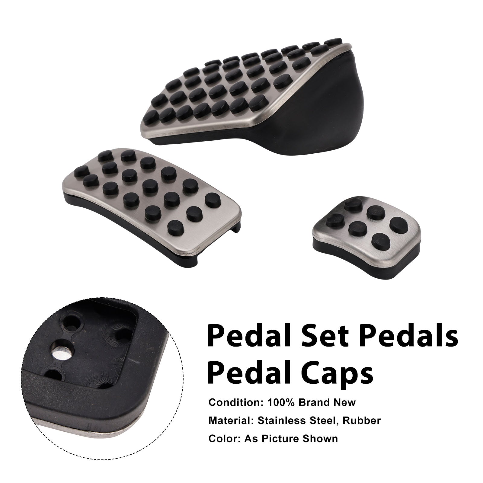 Pedal Set Pedals Pedal Caps For Mercedes Benz Viano V-Class V Vito AT