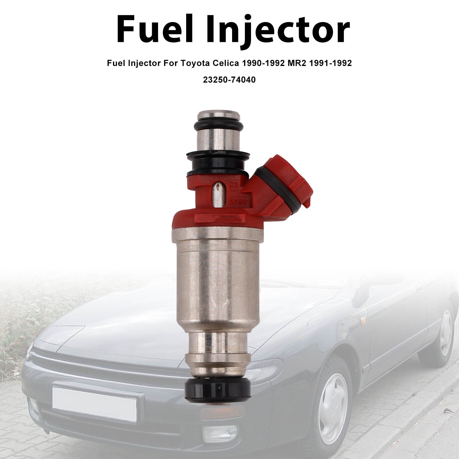 1Pcs Fuel Injector For Toyota Celica 1990-1992 MR2 1991-1992 23250-74040