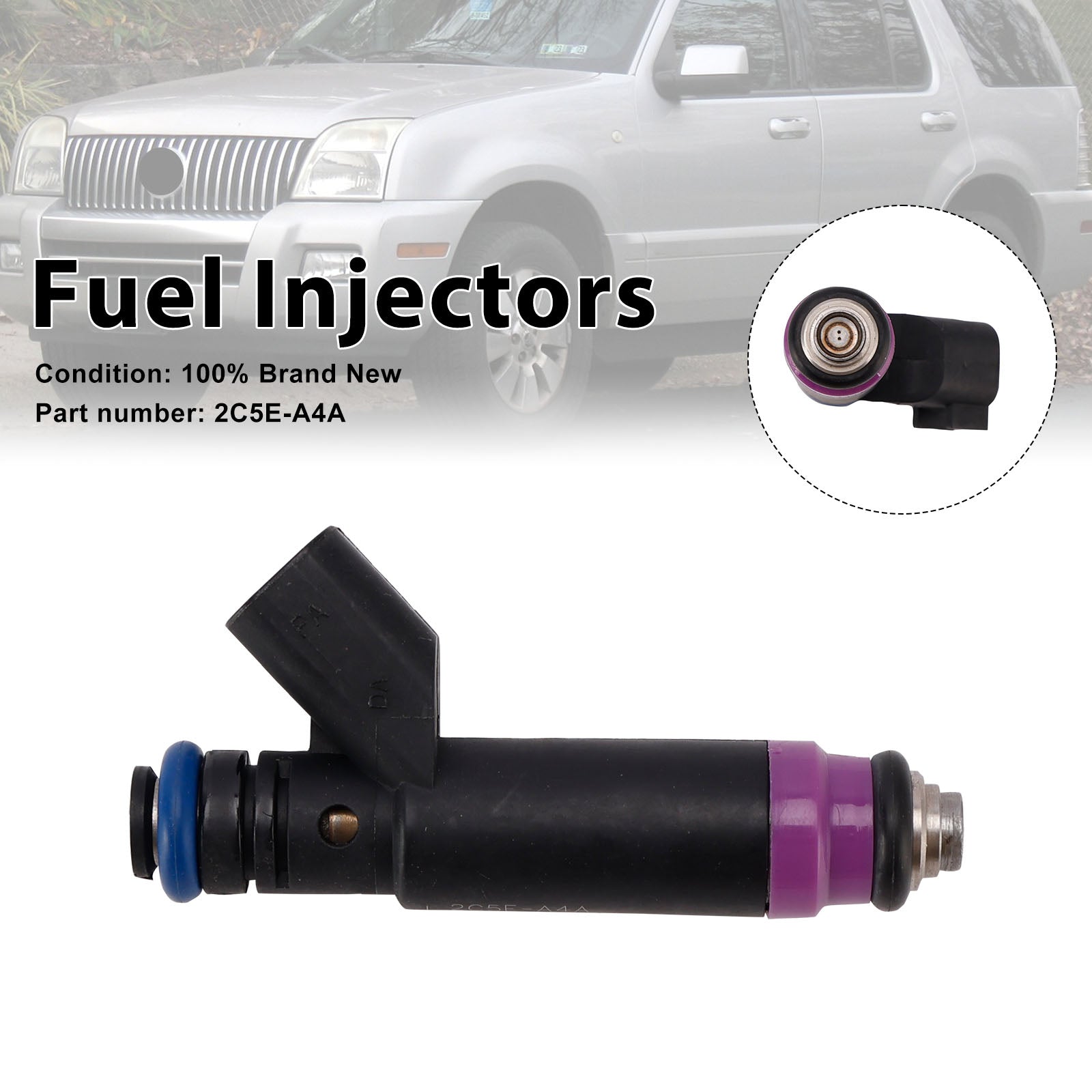 2C5E-A4A Fuel Injectors For Mercury Ford 4.6L V8 2003-2010