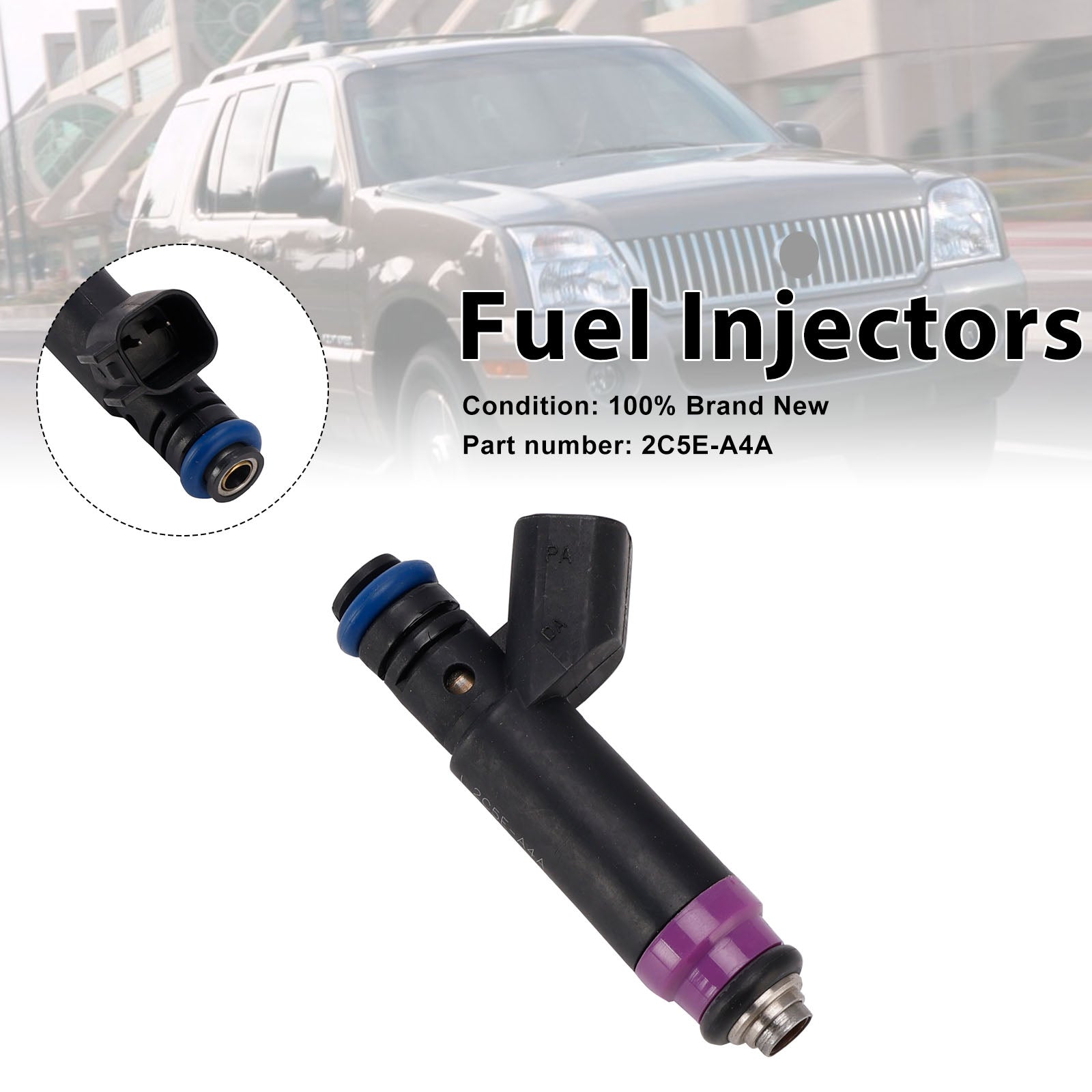 2C5E-A4A Fuel Injectors For Mercury Ford 4.6L V8 2003-2010