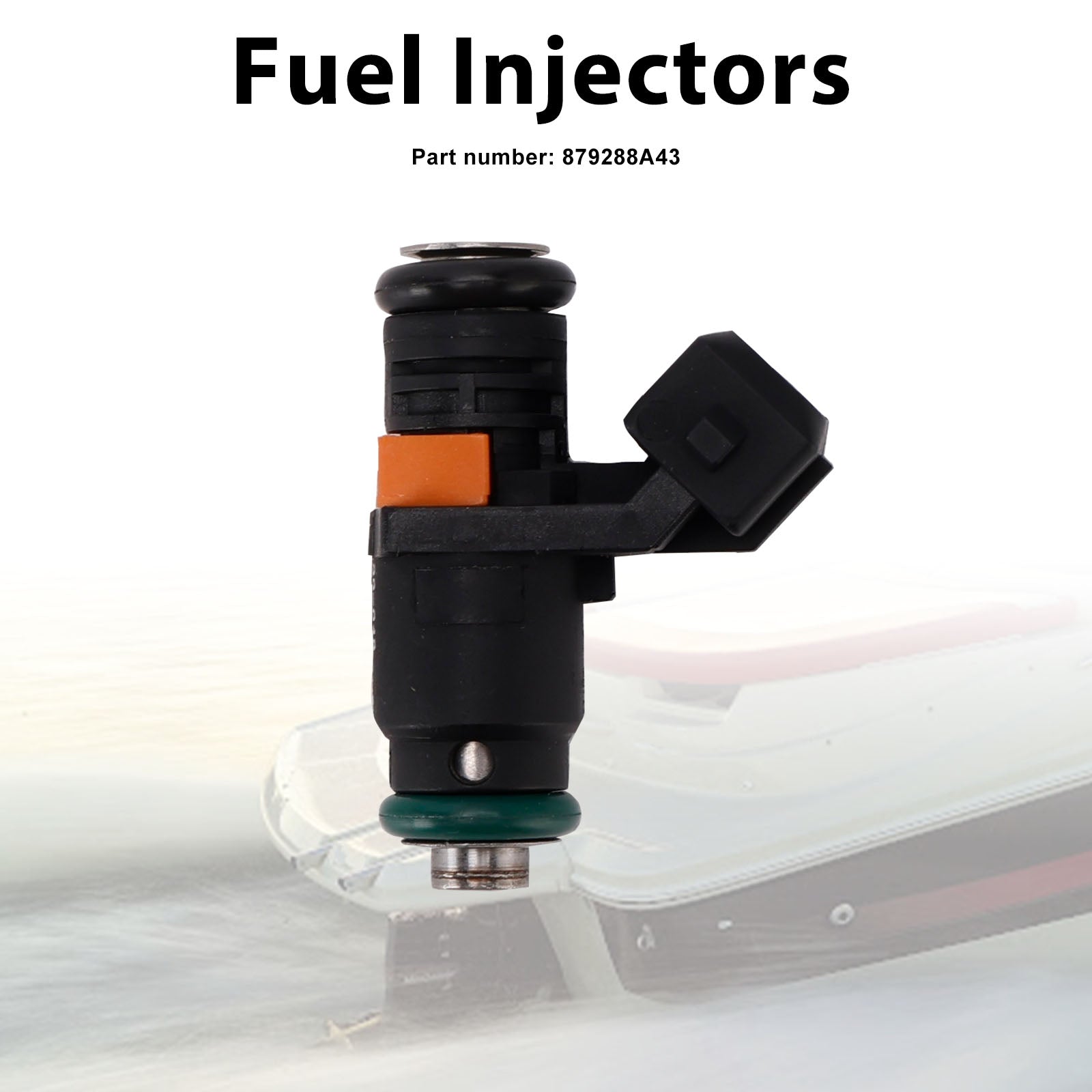 879288A43 Fuel Injectors For Mercruiser Sterndrive Gas Engines 3.0L